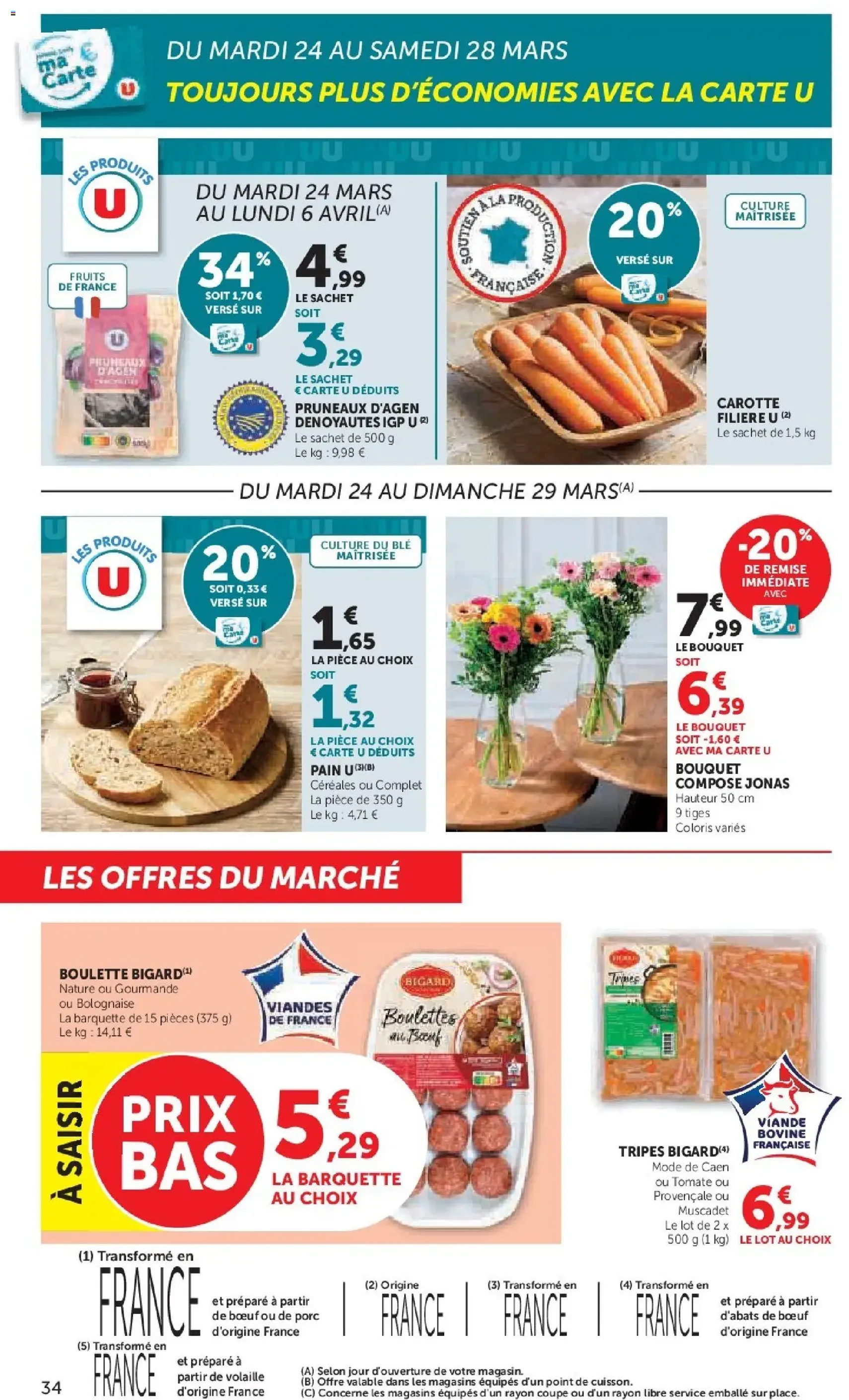 Super U catalogue - brochure valable à partir du 24/03/2026, page 34 sur 44
