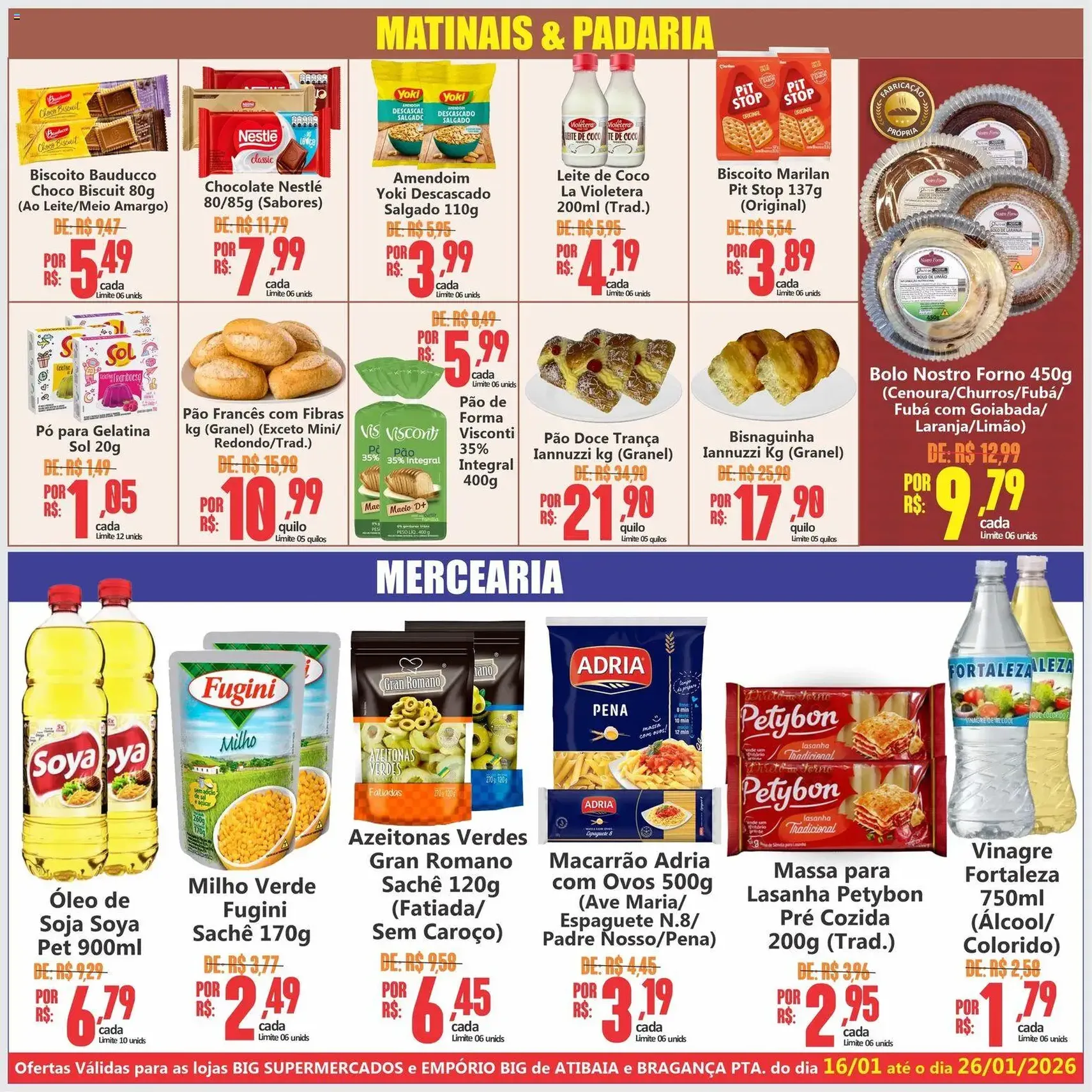 Big Supermercados - Ofertas da semana - folheto válido a partir de 16/01/2026 página 4 de 6