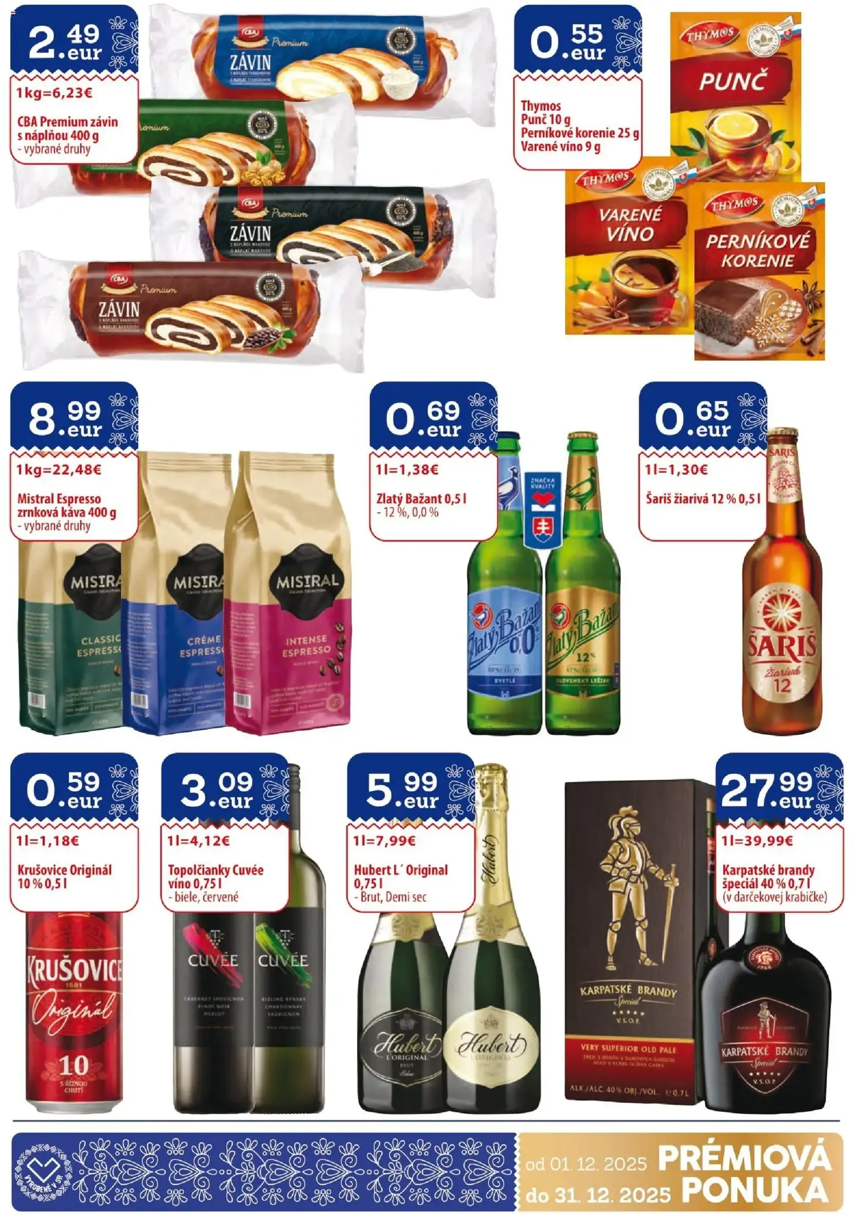 KARMEN CBA leták - platný leták od 01.12.2025 strana 29 z 32