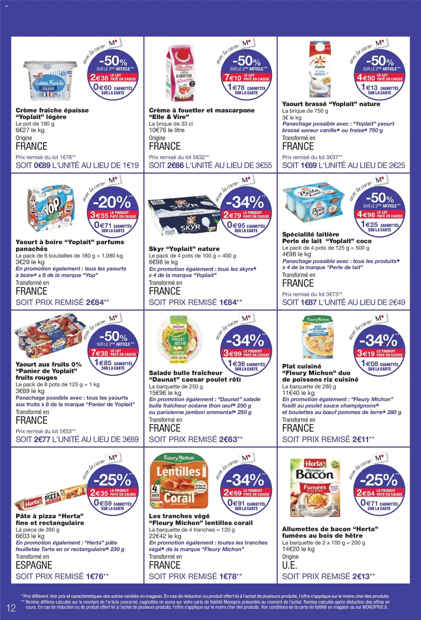 Monoprix catalogue - brochure valable à partir du 02/12/2025, page 12 sur 66