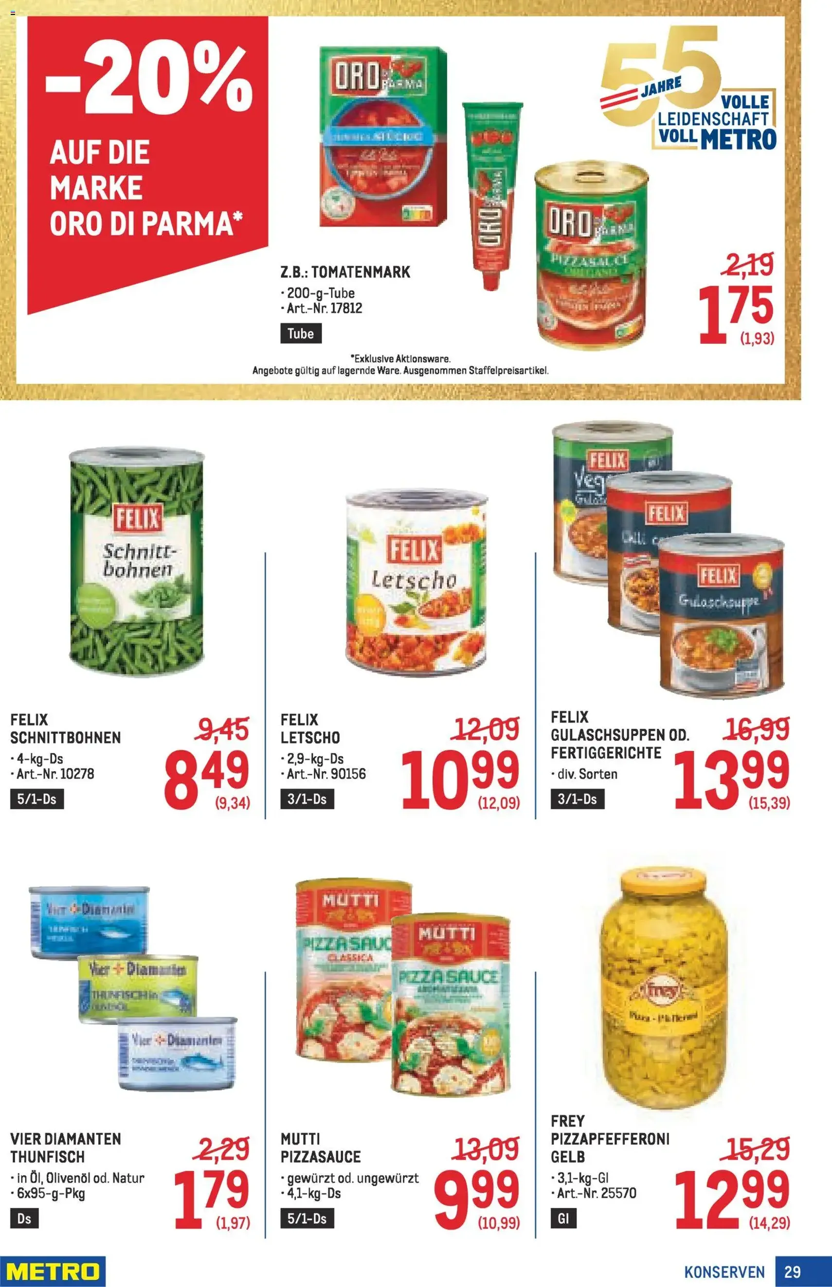 Metro Profi - Gültiger Prospekt ab 19.03.2026, Seite 29 von insgesamt 64