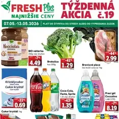 Fresh leták - náhľad letáku platný od 07.05.2026