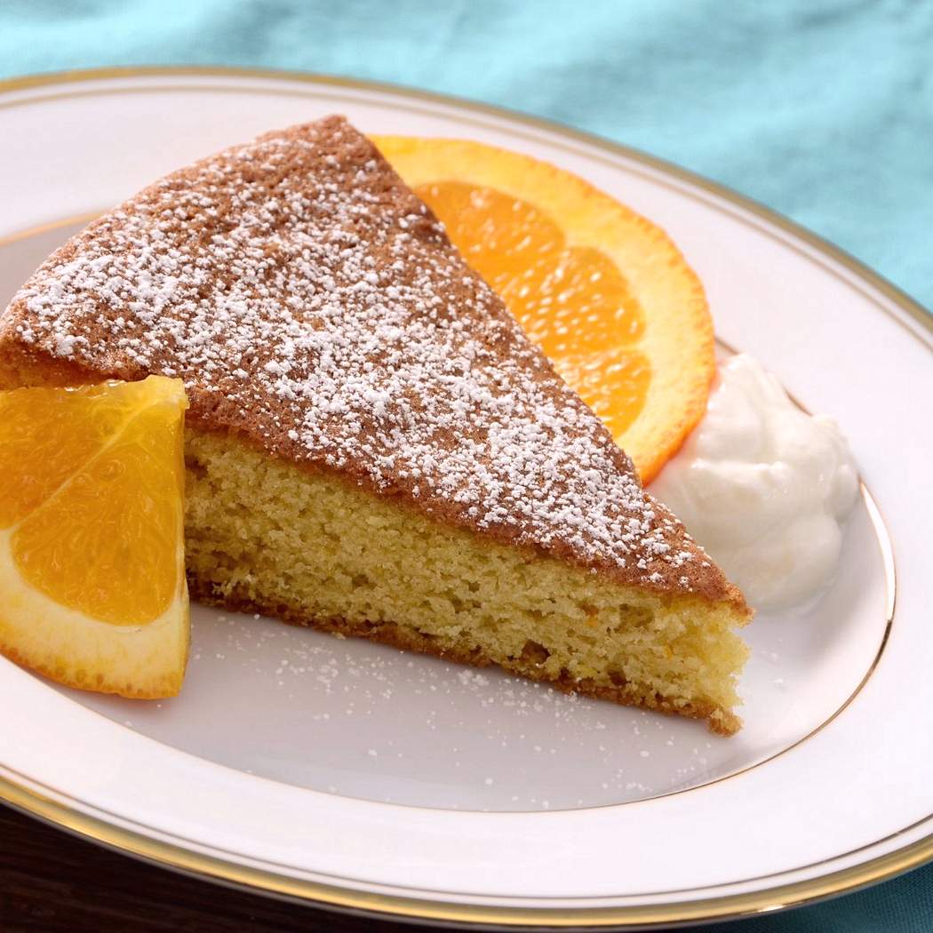 Torta all'arancia senza burro