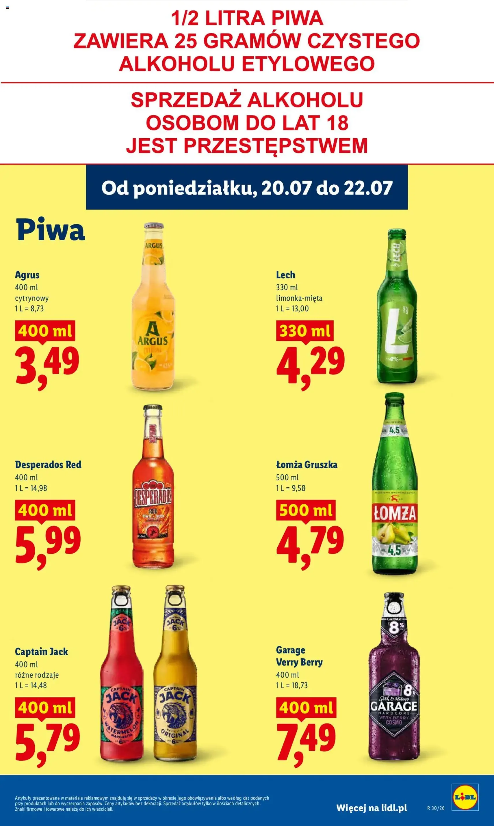 Lidl gazetka - ważny gazetka od 20.07.2026 strona 79 z 102