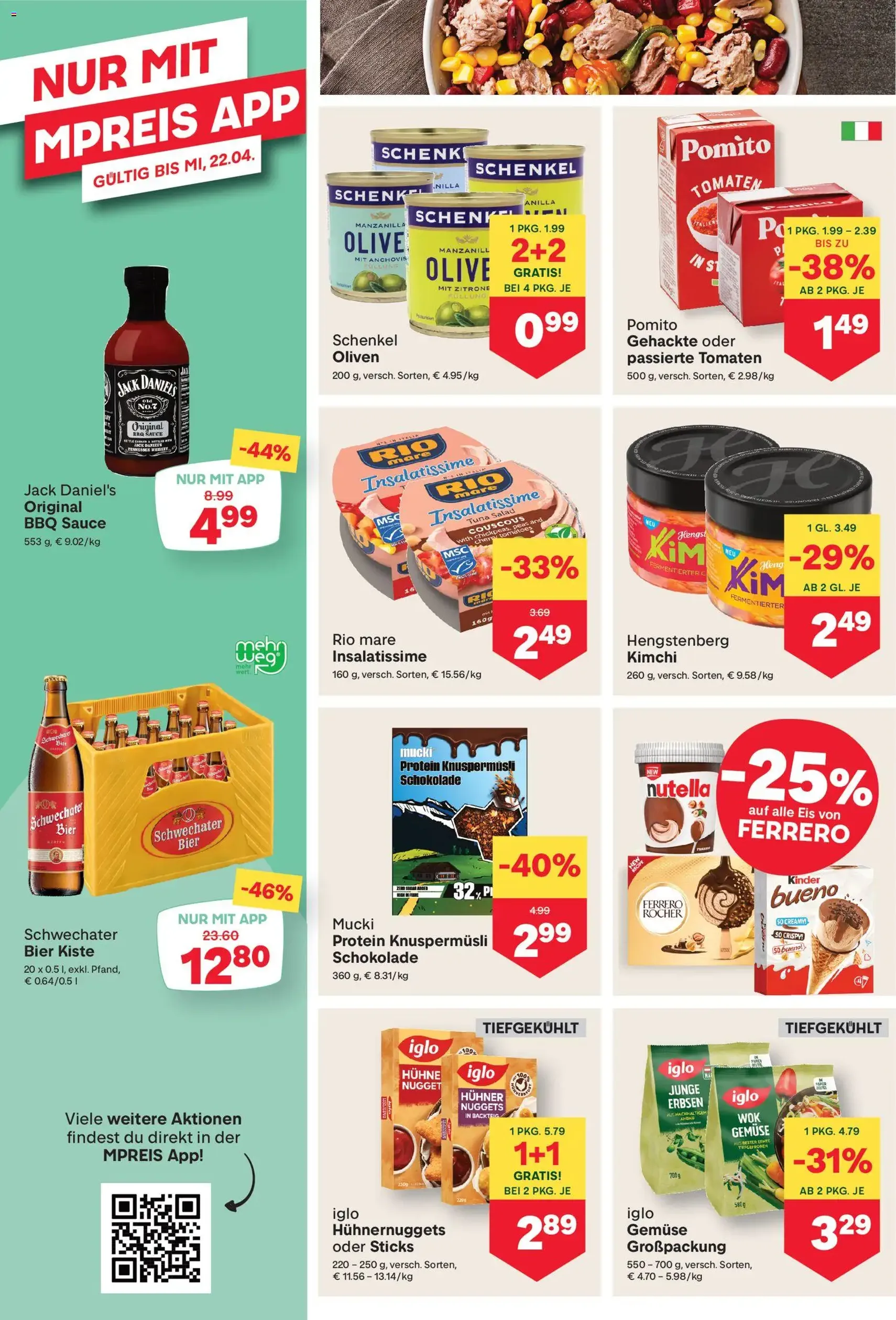 MPREIS Flugblatt - Gültiger Prospekt ab 16.04.2026, Seite 8 von insgesamt 17