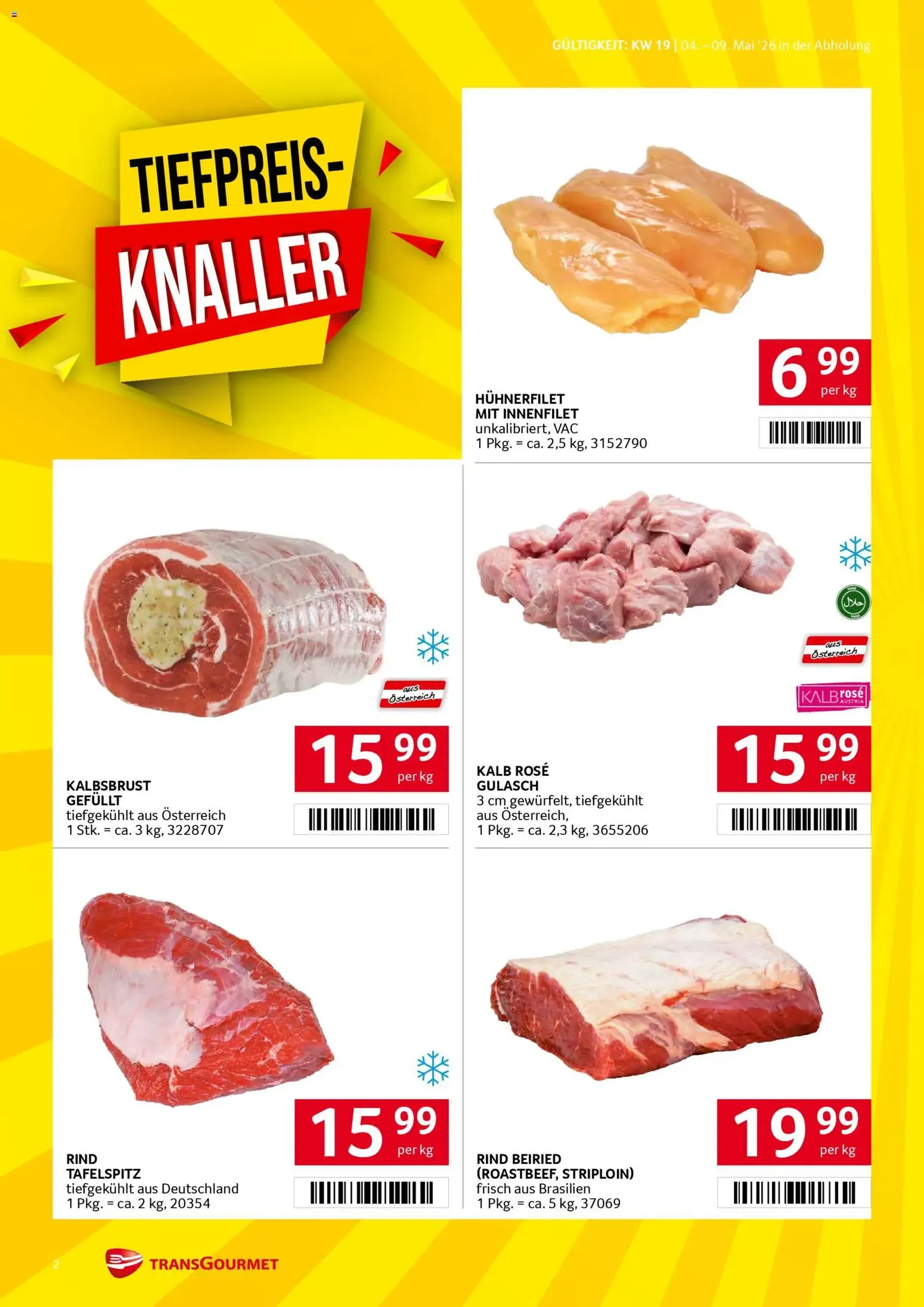 Transgourmet Flugblatt - Gültiger Prospekt ab 04.05.2026, Seite 2 von insgesamt 32