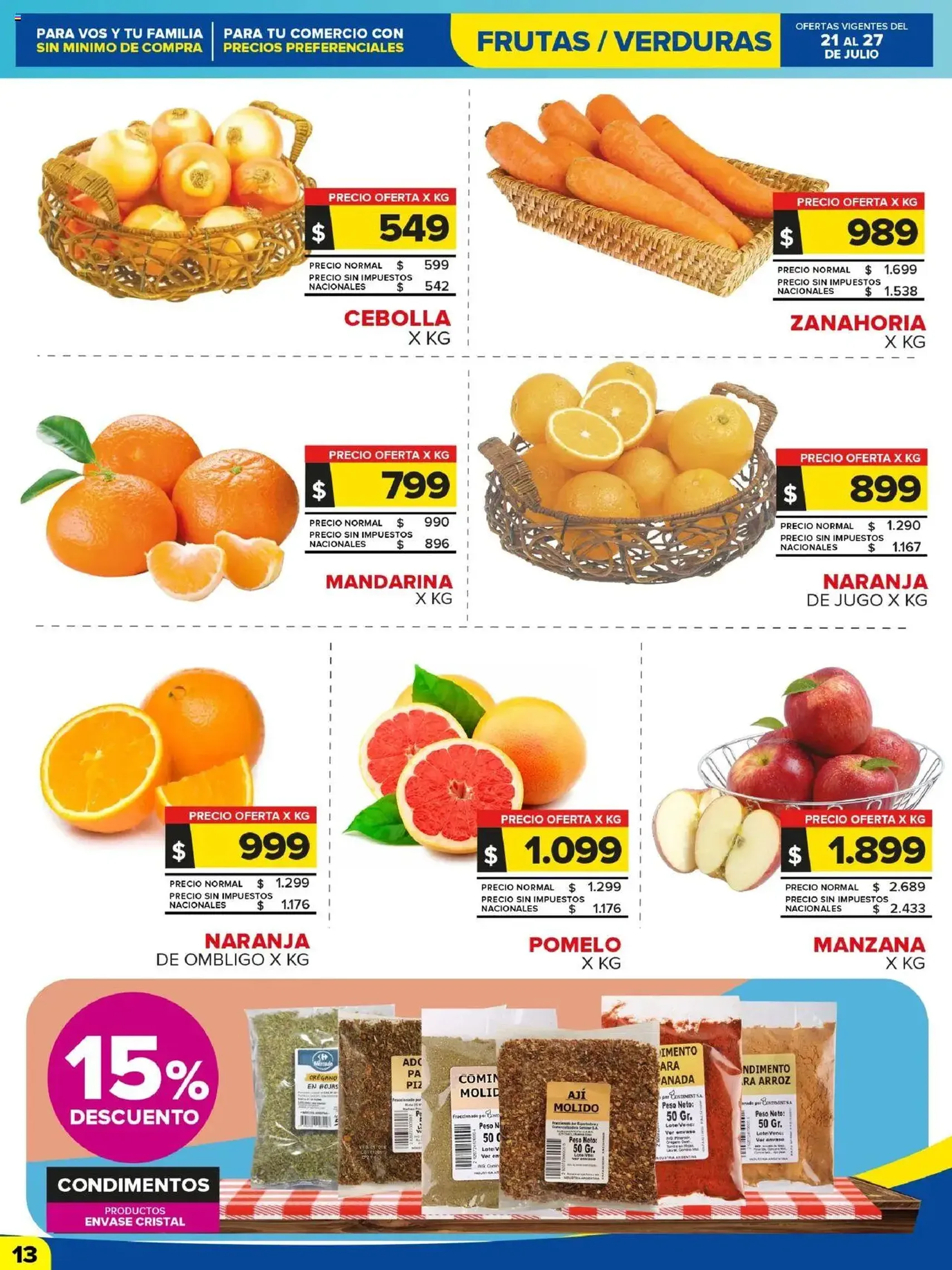 Carrefour Maxi catálogo - folleto válido desde 21/07/2025 página 13 de 25 Carrefour Maxi catálogo - folleto válido desde 21/07/2025 página 13 de 25