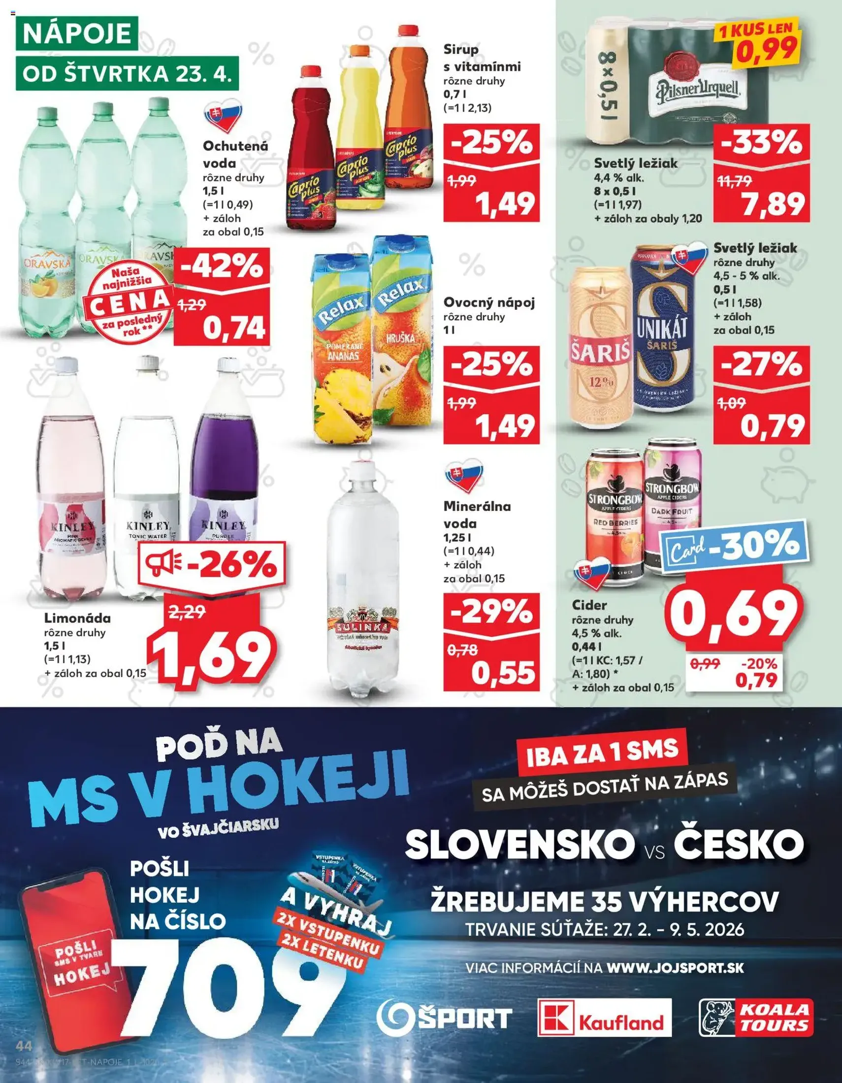 Kaufland leták - platný leták od 23.04.2026 strana 44 z 76