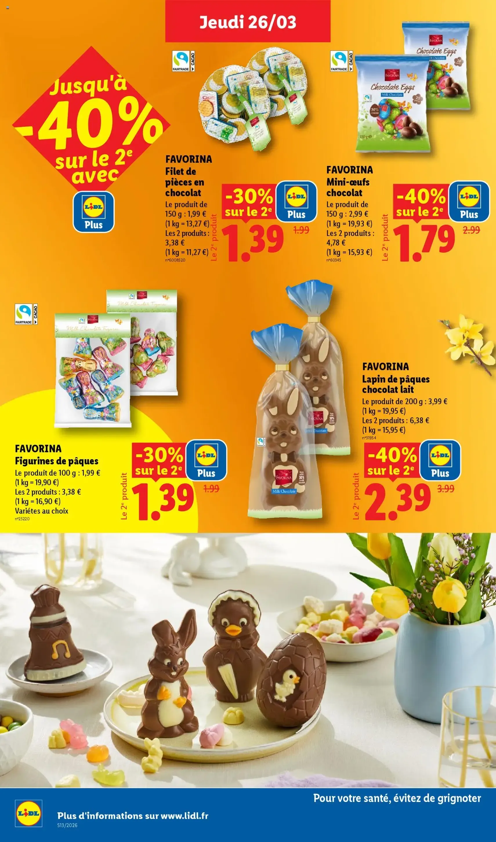 LIDL catalogue semaine 13 - brochure valable à partir du 26/03/2026, page 22 sur 76