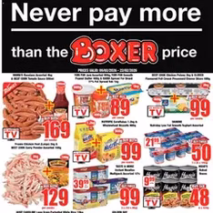 Boxer Specials - Flyer preview valid from 09/02/2026