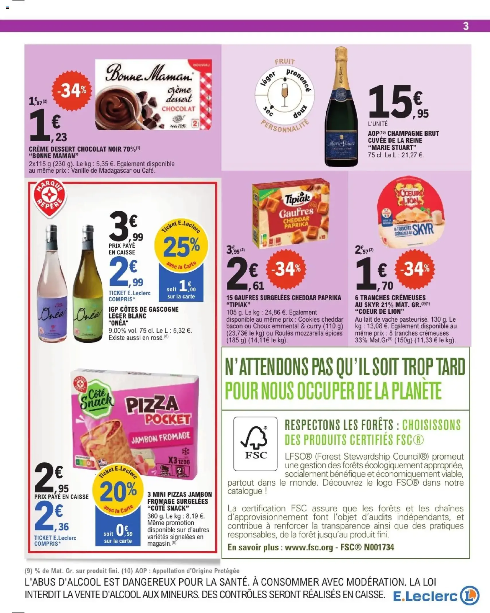 E.Leclerc catalogue - brochure valable à partir du 29/09/2026, page 3 sur 56