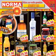Norma leták - náhled letáku platný od 25.08.2025