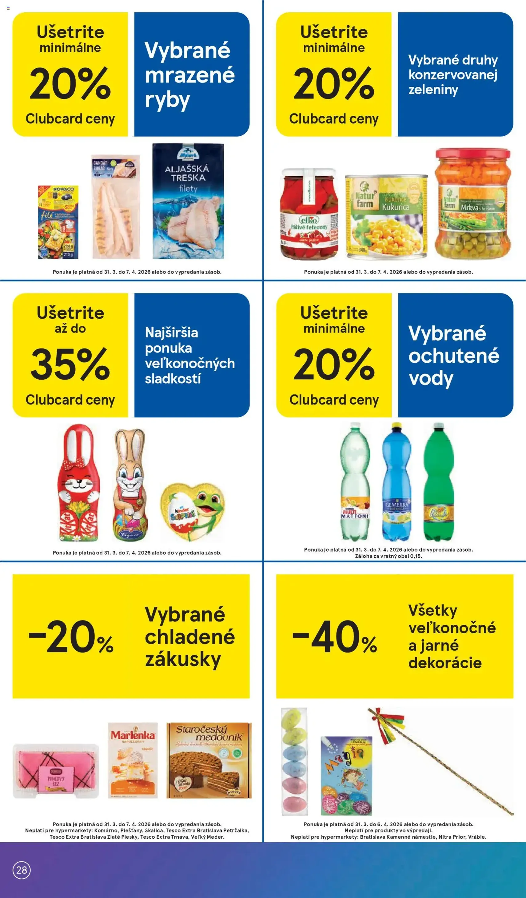 Tesco Hypermarket - leták - platný leták od 31.03.2026 strana 28 z 45