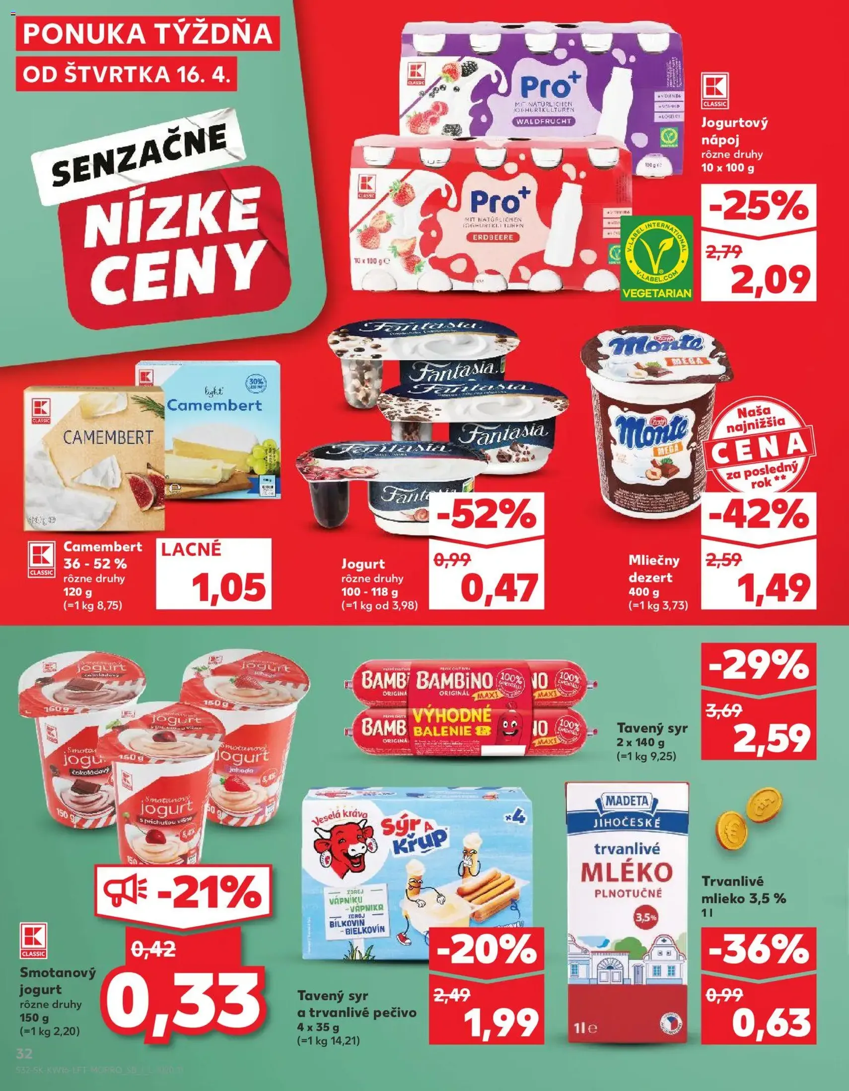 Kaufland leták - platný leták od 16.04.2026 strana 32 z 76