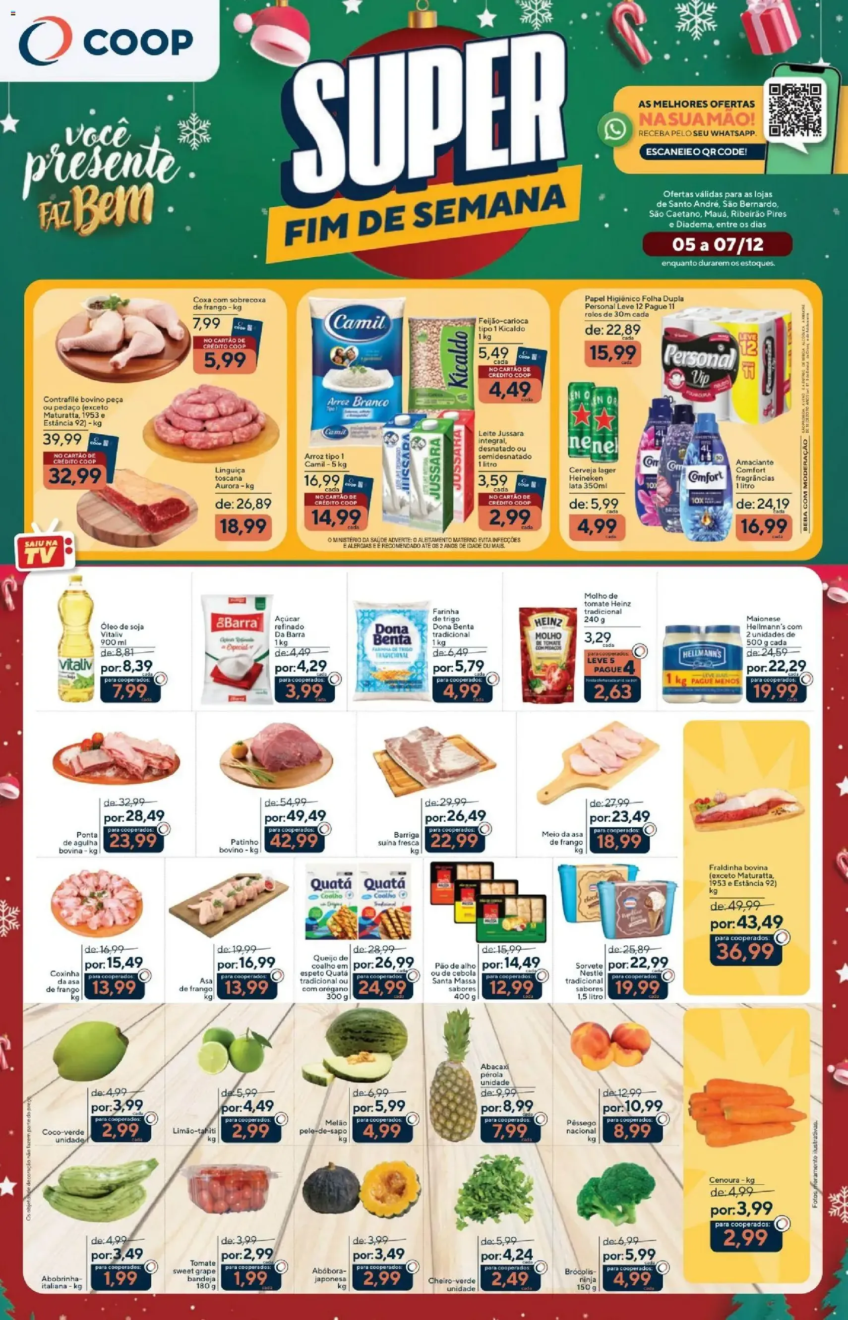 Coop - Ofertas Fim de Semana - folheto válido a partir de 05/12/2025 página 1 de 2
