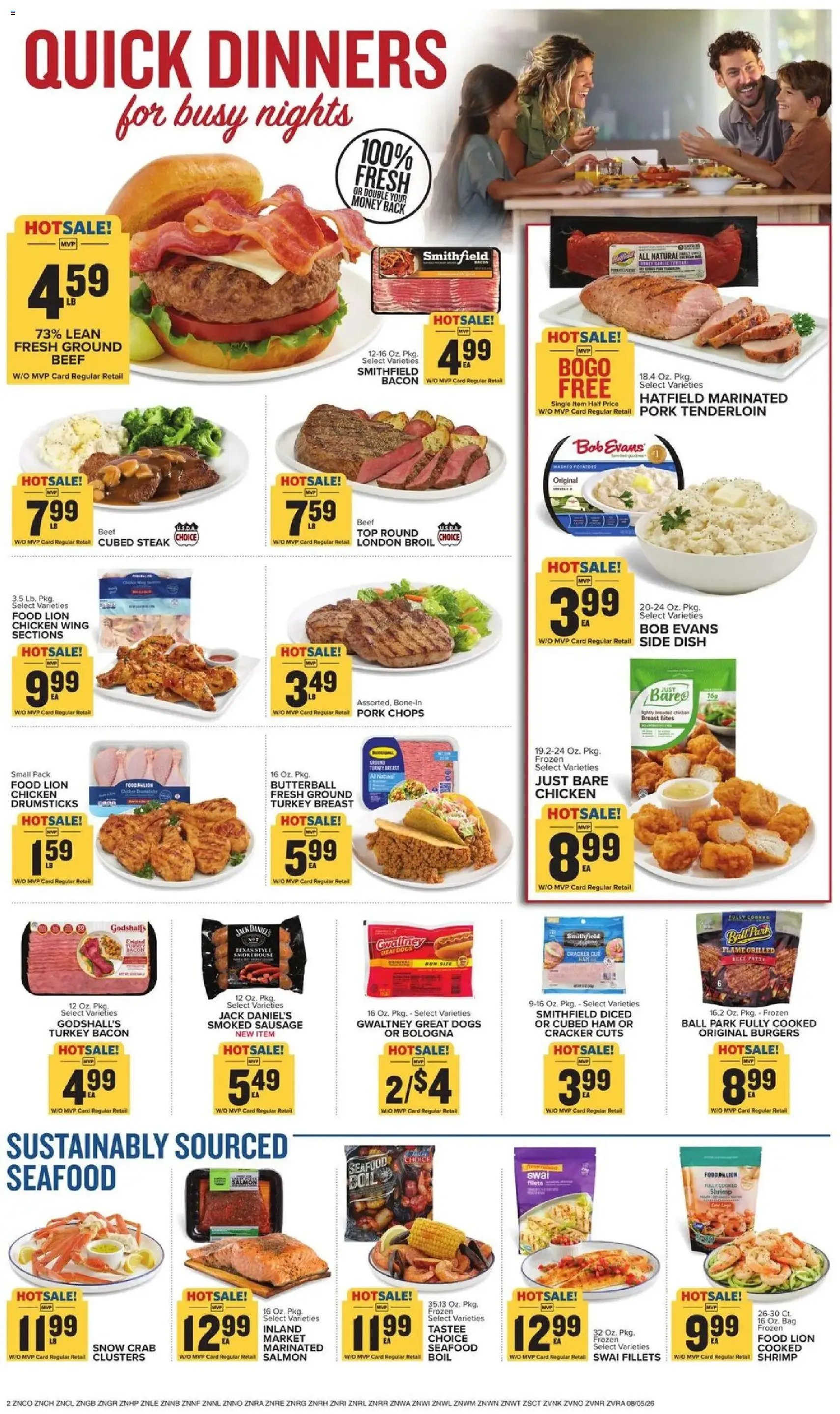 Food Lion Weekly Ad - valid flyer from 08/05/2026, page 4 of 15