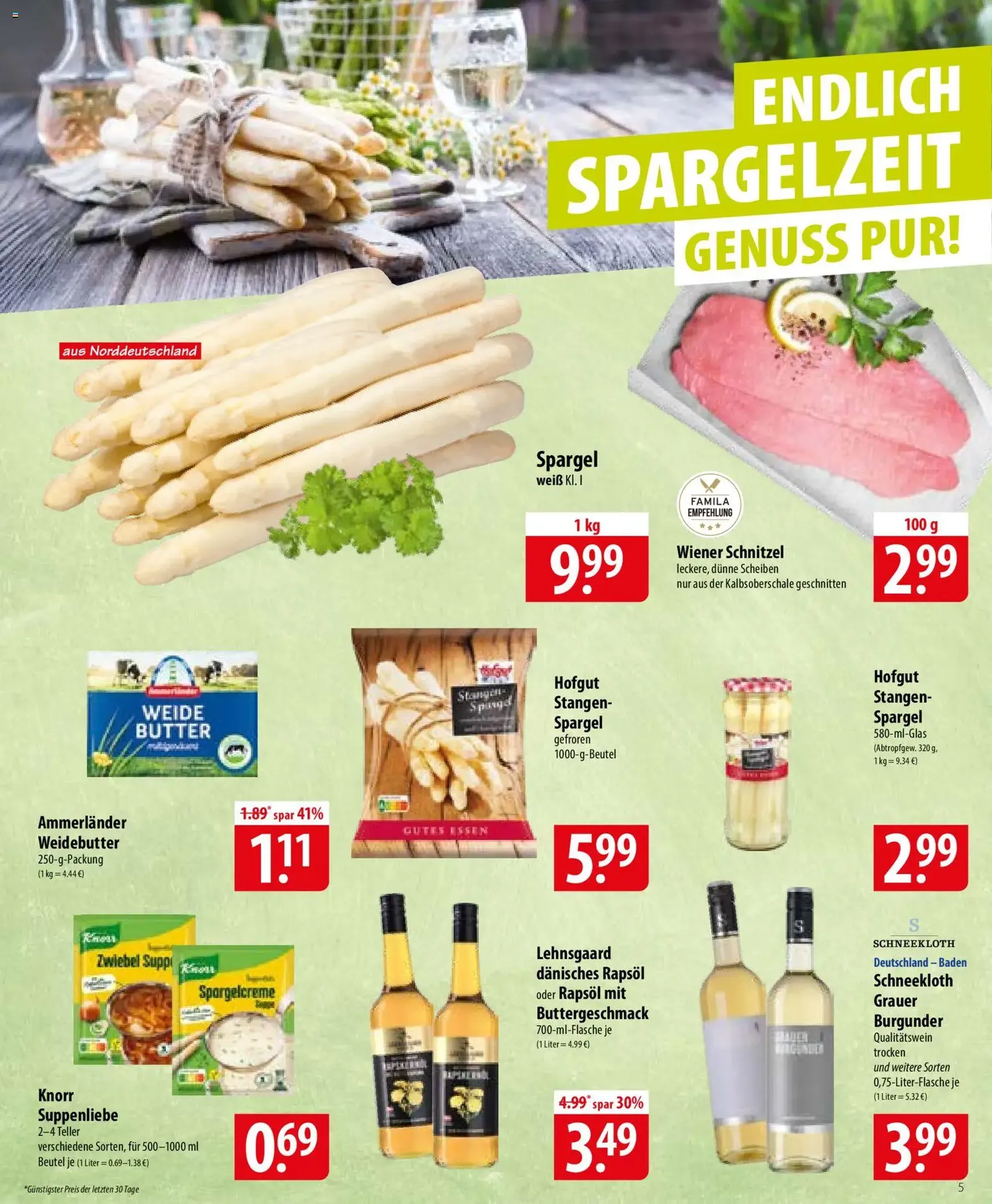 Famila Prospekt - Gültiger Prospekt ab 18.05.2026, Seite 5 von insgesamt 24