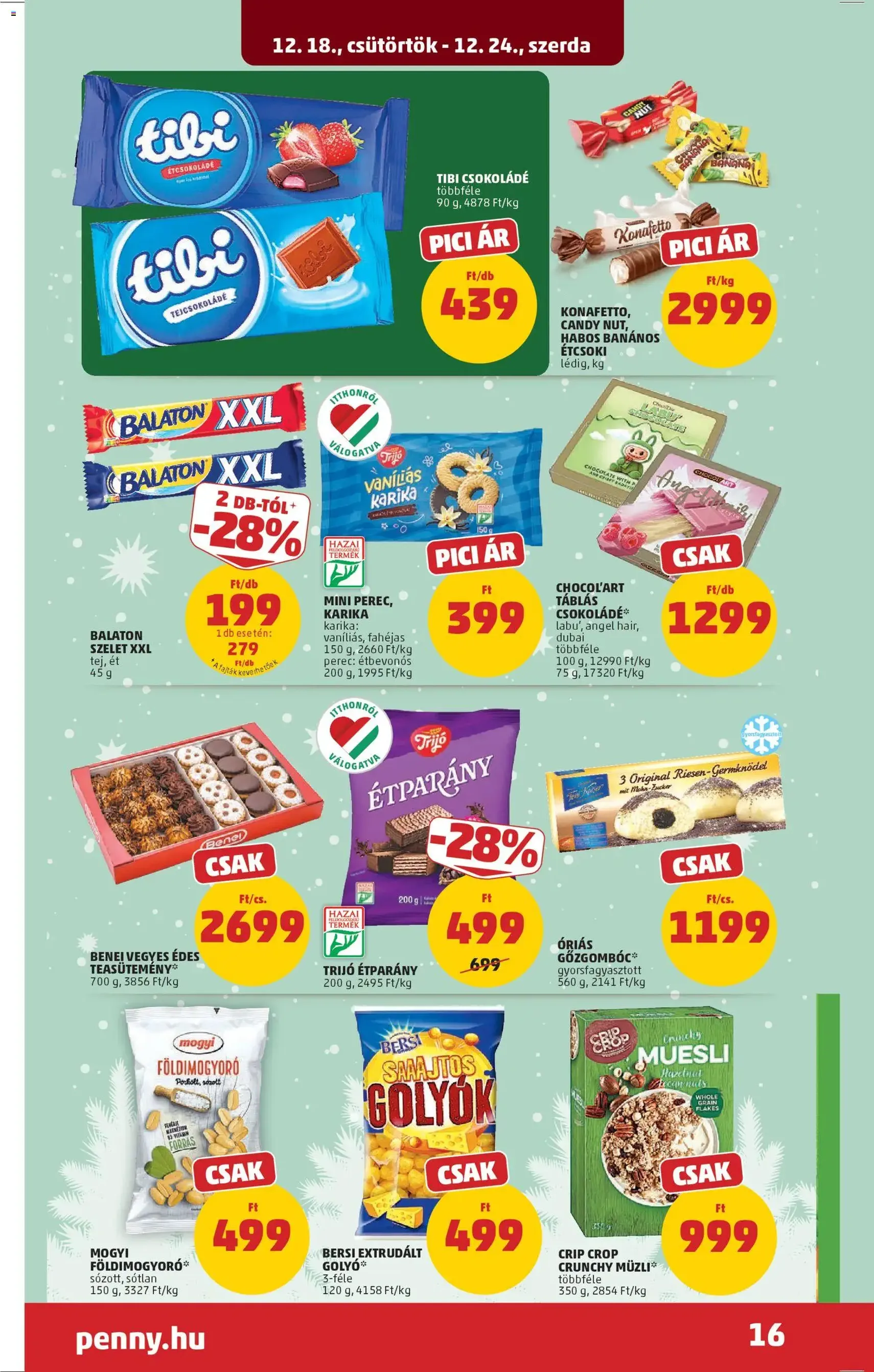 PENNY Akciós újság - 2025.12.18. érvényes szórólap 20 oldal 47 oldalból