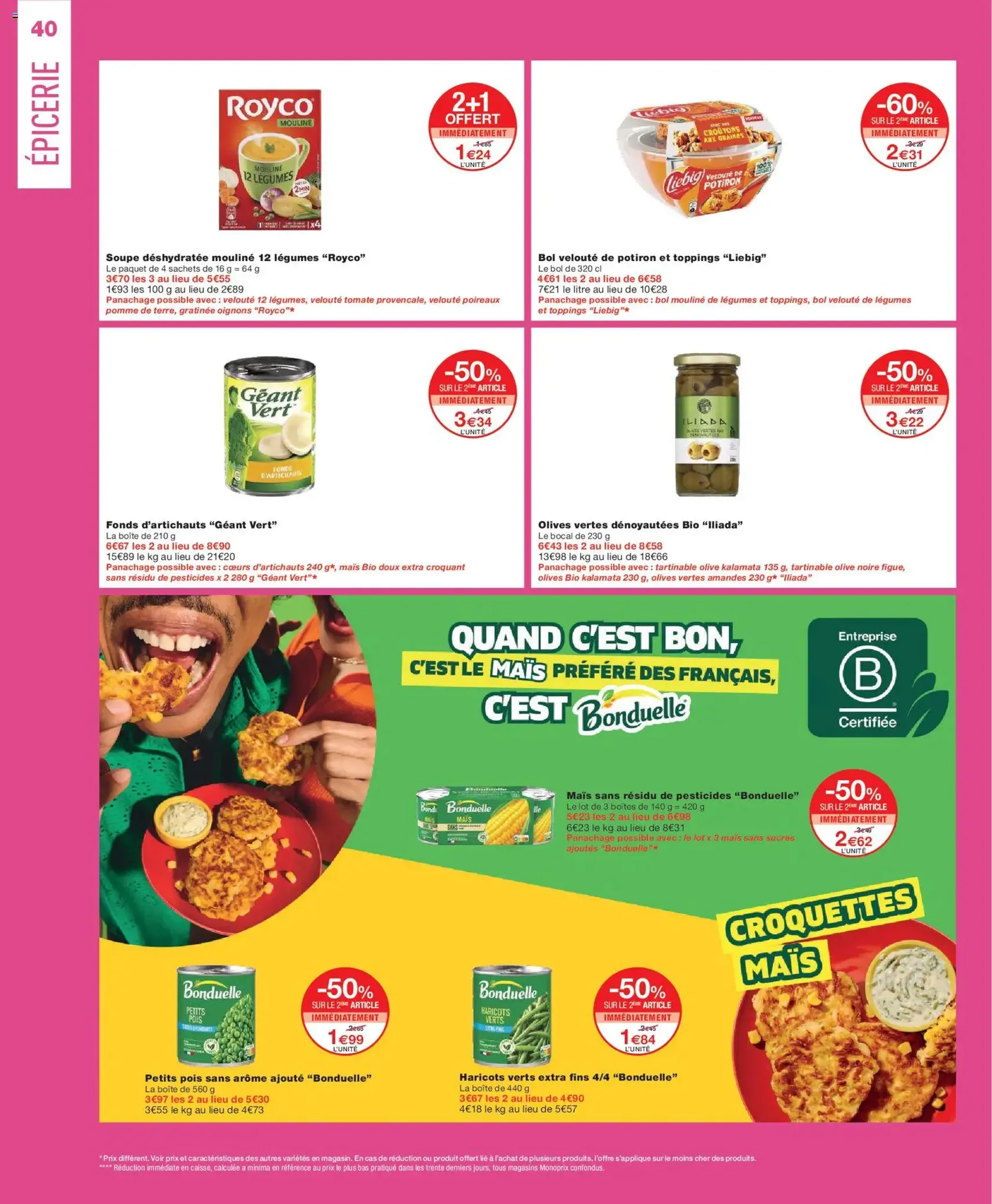 Monoprix catalogue - brochure valable à partir du 03/03/2026, page 40 sur 68