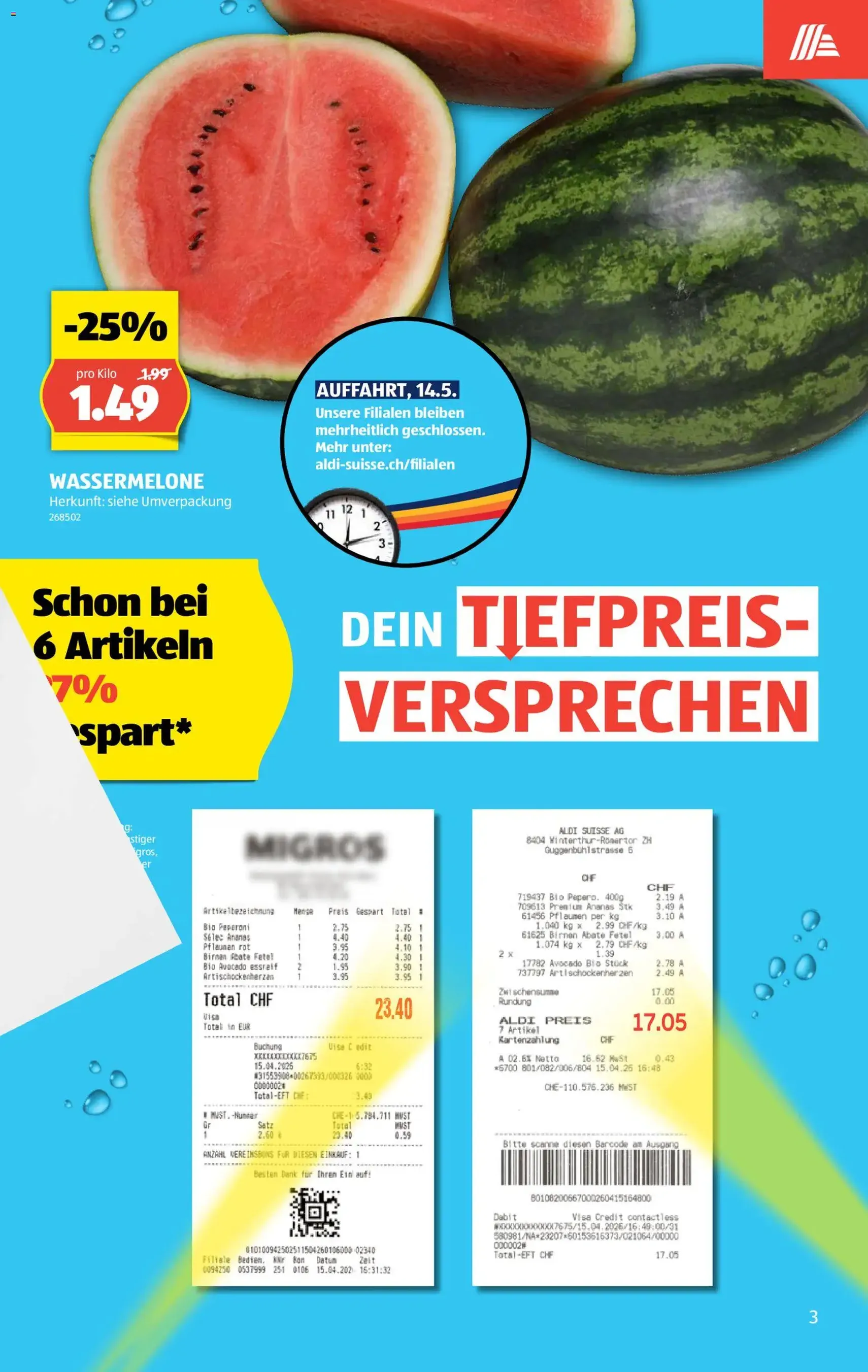 Aldi aktionen - Gültiger Prospekt ab 13.05.2026, Seite 3 von insgesamt 37