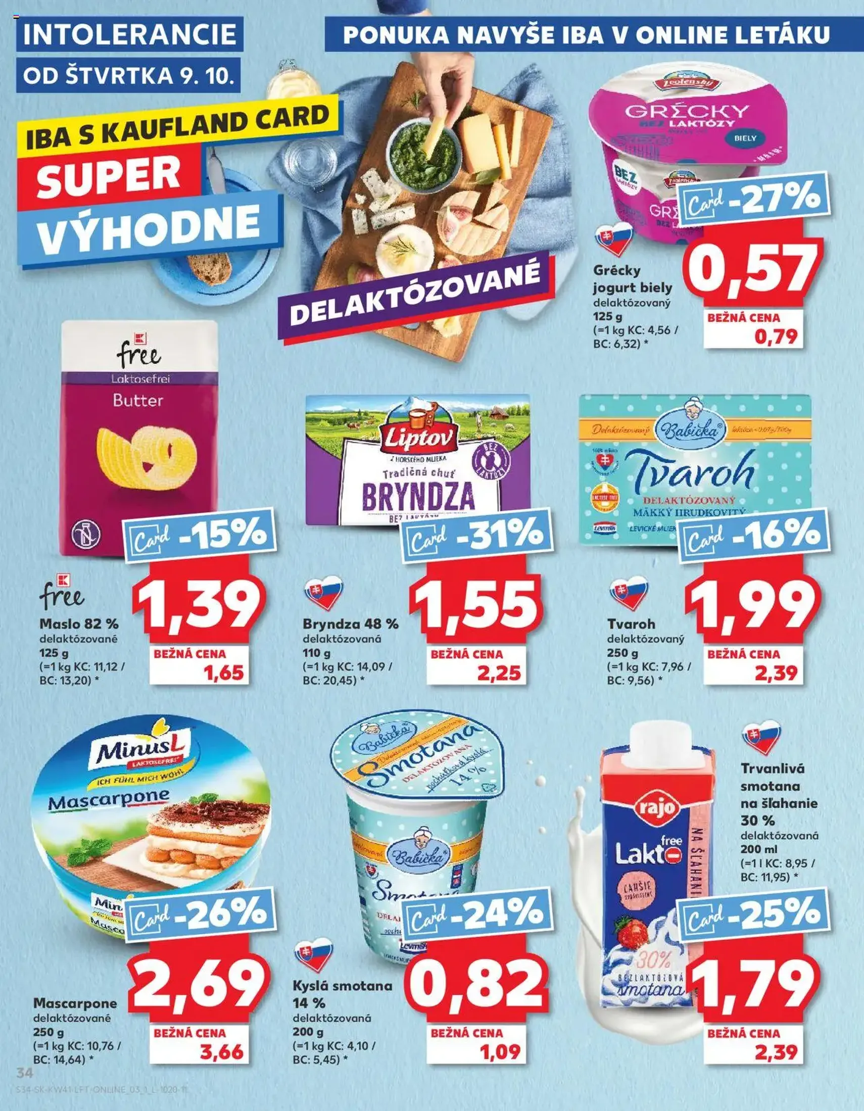 Kaufland Bratislava-Avion - platný leták od 09.10.2025 strana 34 z 80