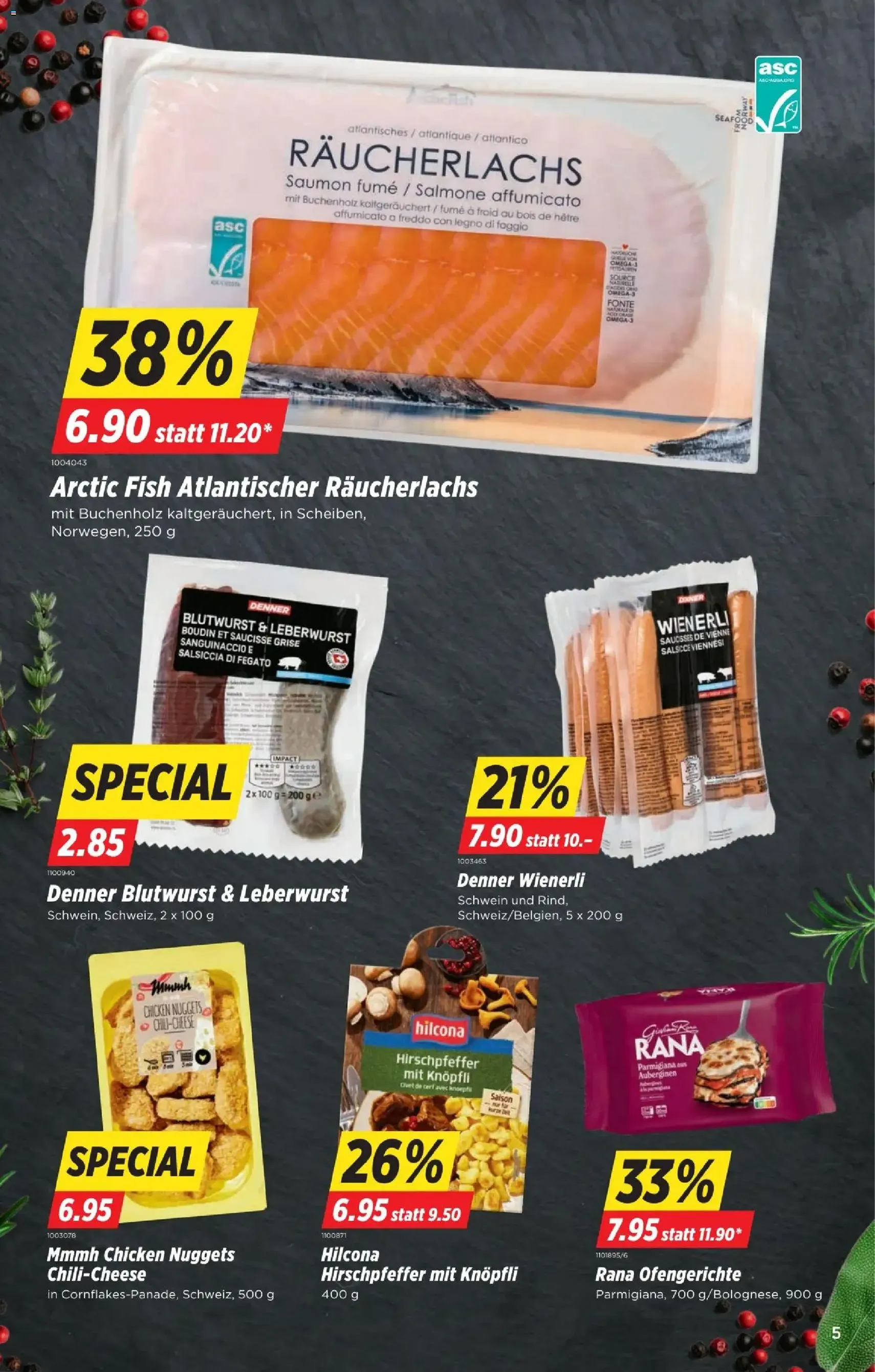 Denner aktionen - Gültiger Prospekt ab 29.10.2026, Seite 5 von insgesamt 22