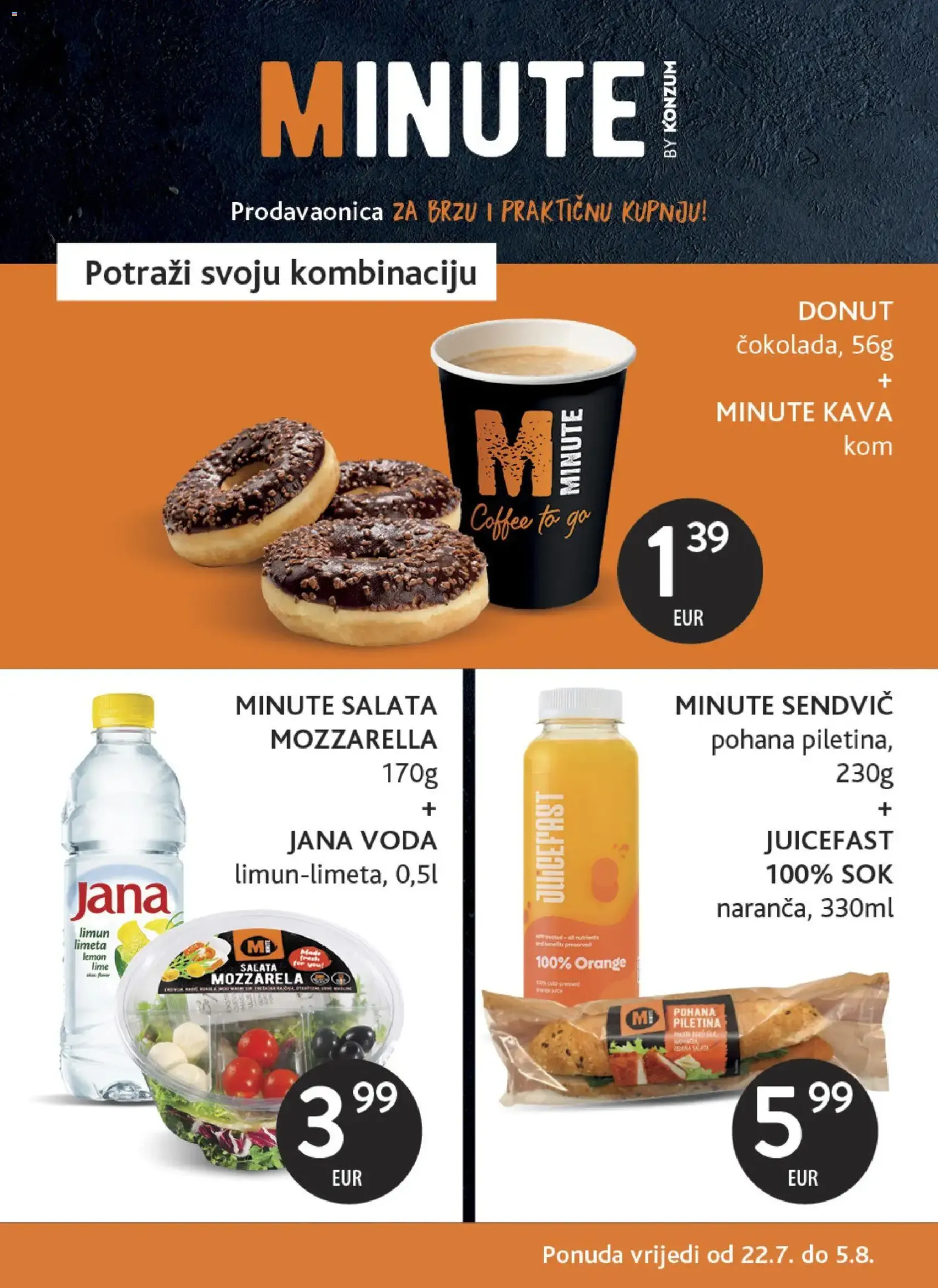 Konzum HR akciós újság - 2026.07.29. érvényes szórólap 38 oldal 40 oldalból