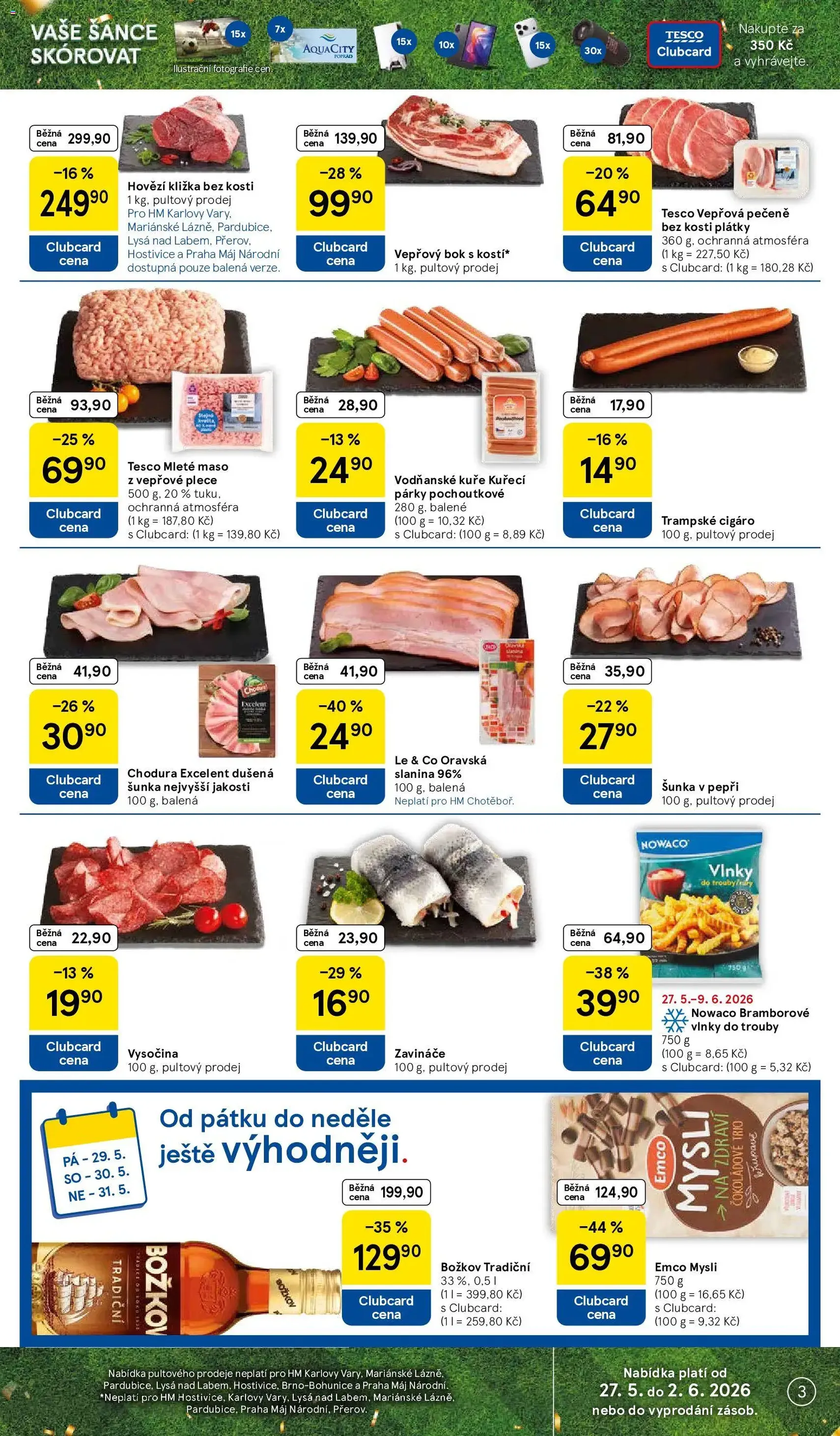 Tesco leták - Hypermarket - platný leták od 27.05.2026 strana 3 z 37