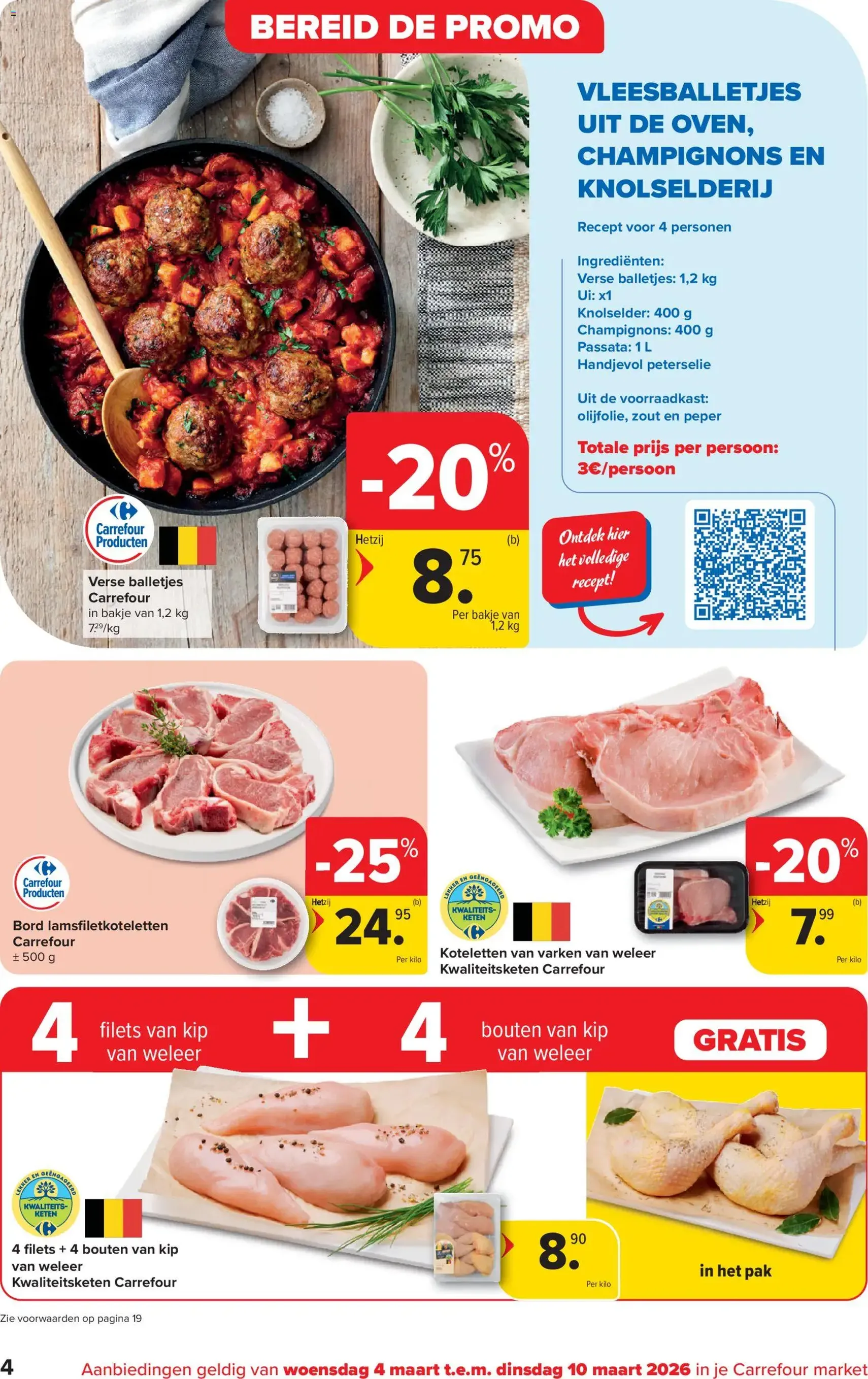 Carrefour market folder week 10 - geldige folder vanaf 04/03/2026 pagina 4 van 20