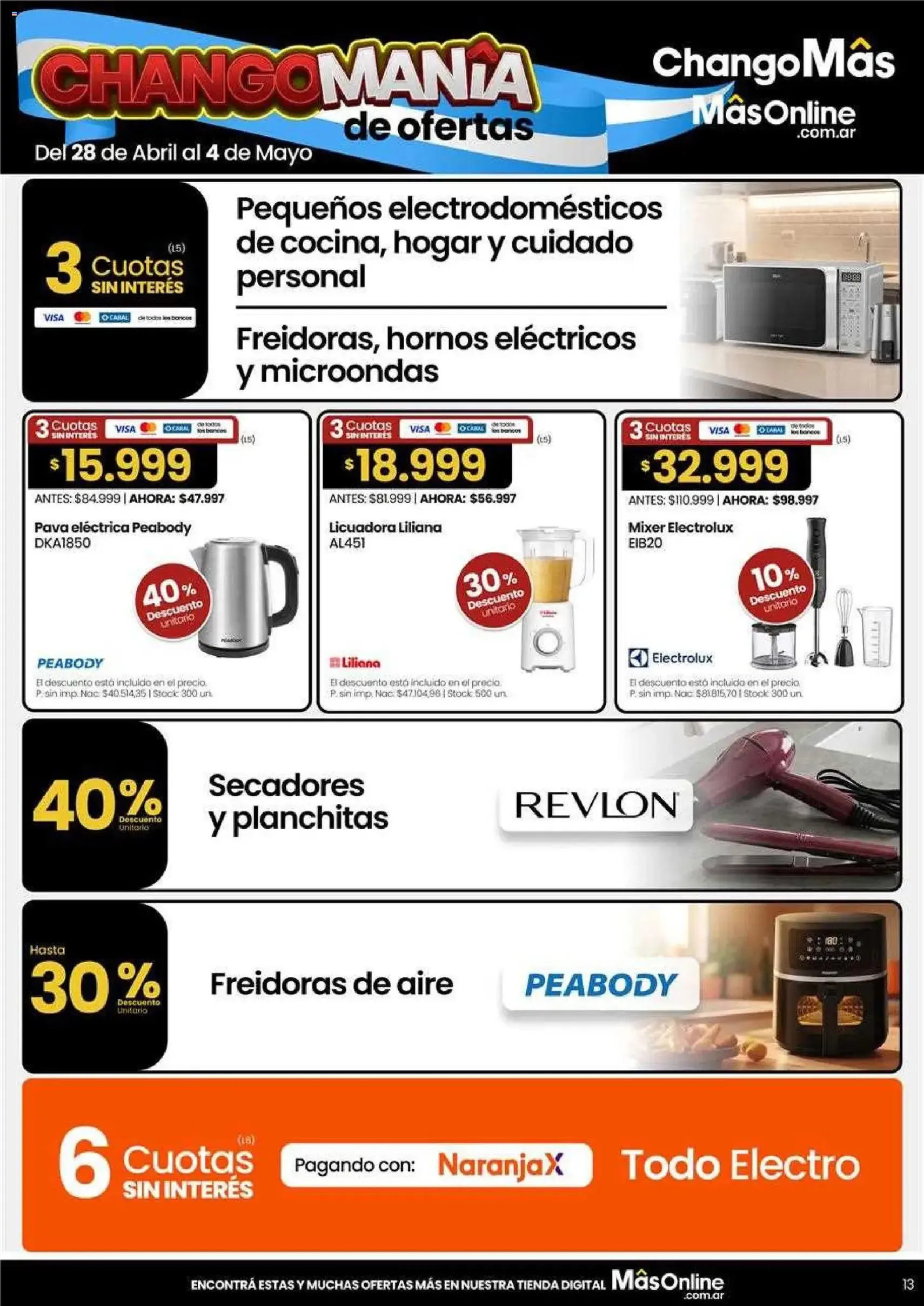 Changomas ofertas - folleto válido desde 05/05/2026 página 13 de 17