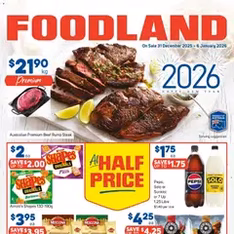 Foodland Catalogue - Flyer preview valid from 31/12/2025