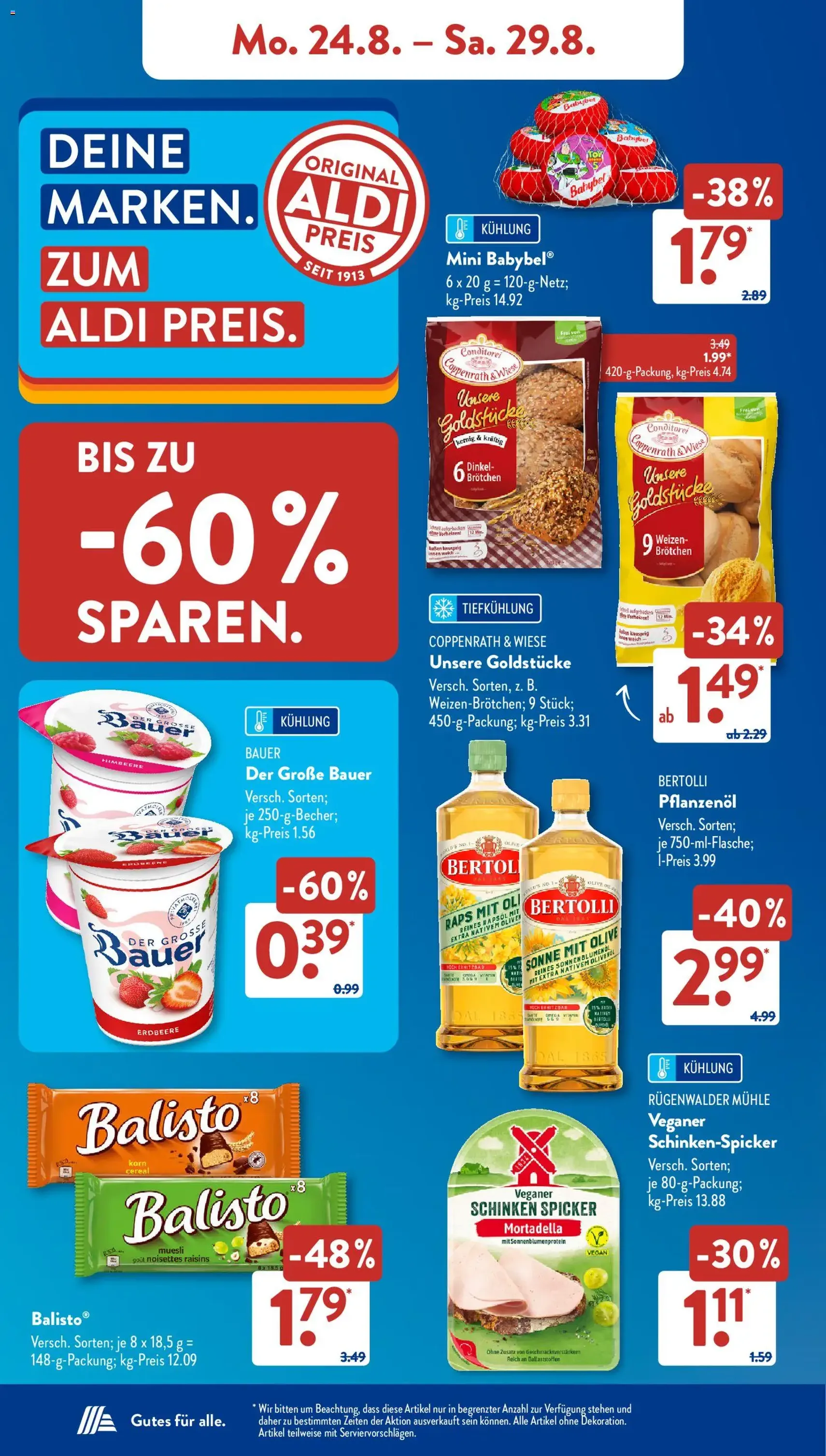 Aldi Süd Prospekt - Gültiger Prospekt ab 24.08.2026, Seite 5 von insgesamt 31