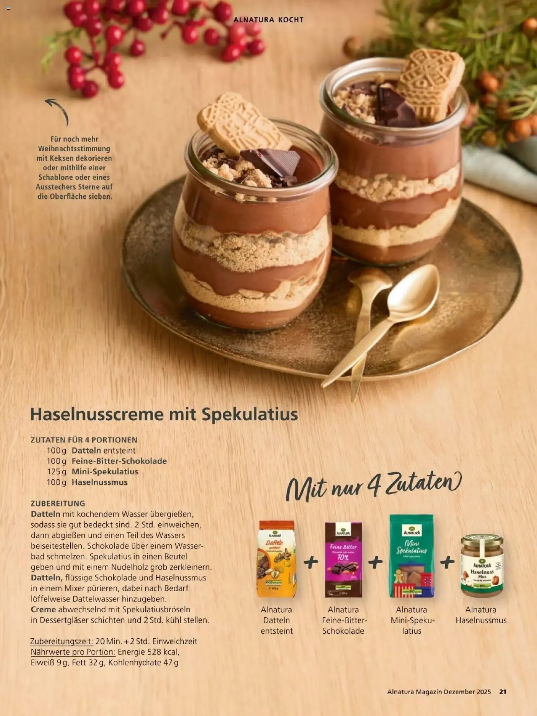 Alnatura Prospekt - Gültiger Prospekt ab 01.12.2025, Seite 21 von insgesamt 64