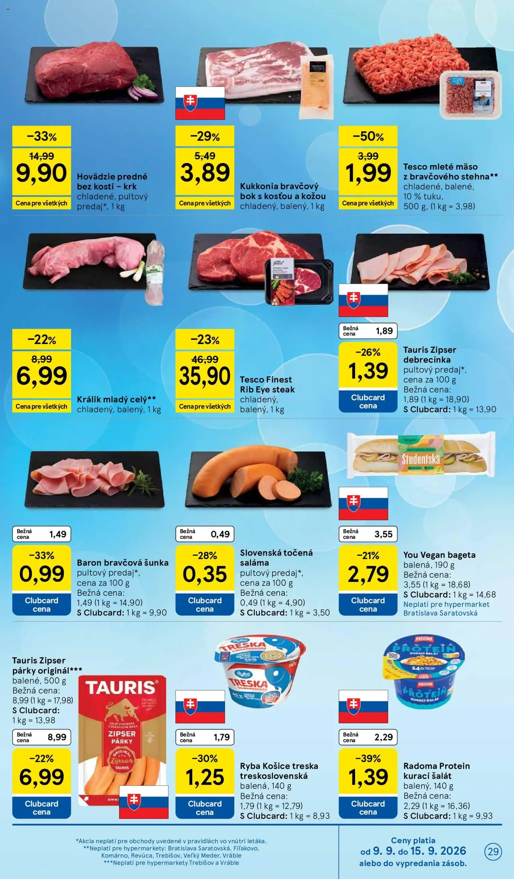 Tesco Hypermarket - leták - platný leták od 09.09.2026 strana 29 z 46