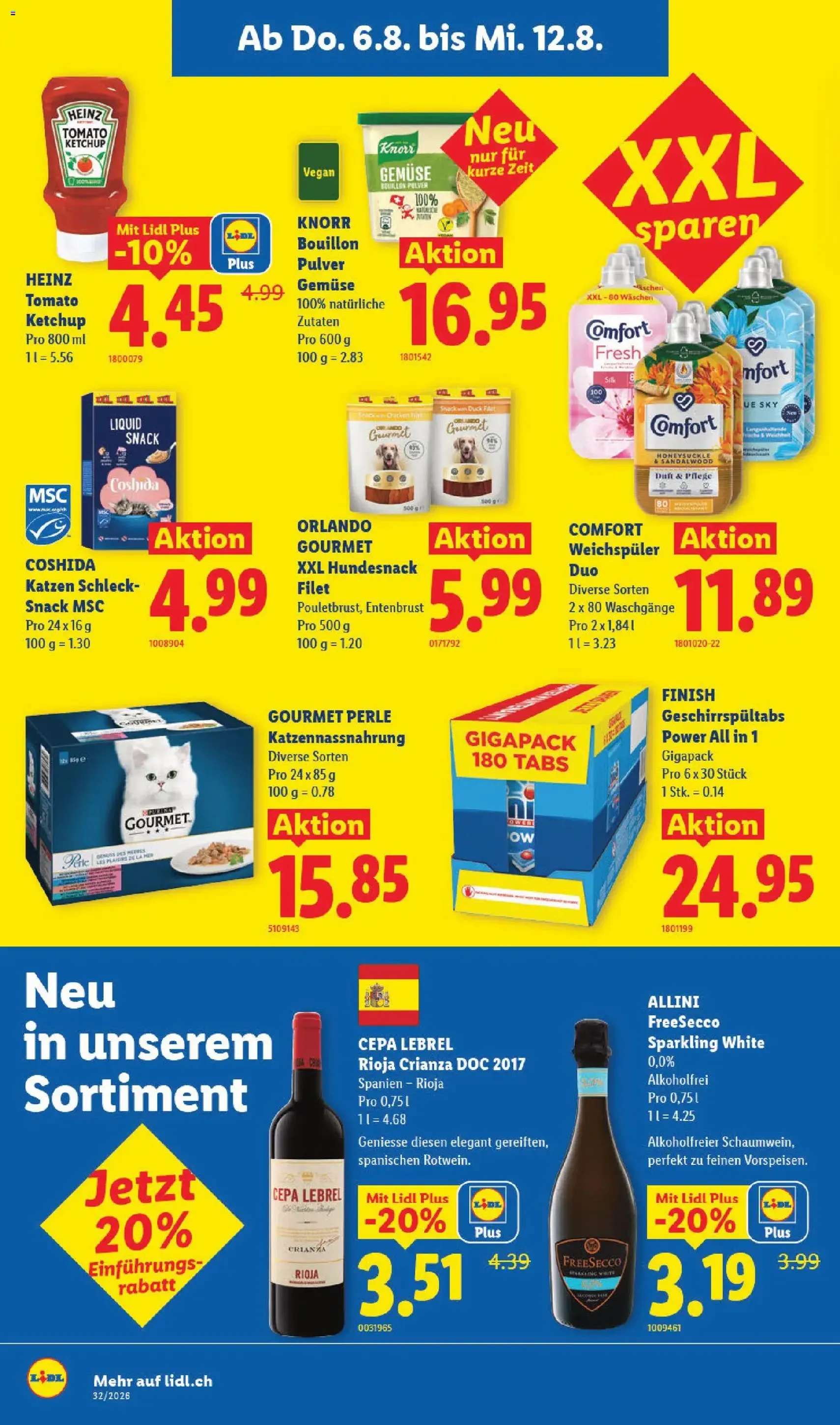 Lidl aktionen - Gültiger Prospekt ab 06.08.2026, Seite 10 von insgesamt 32