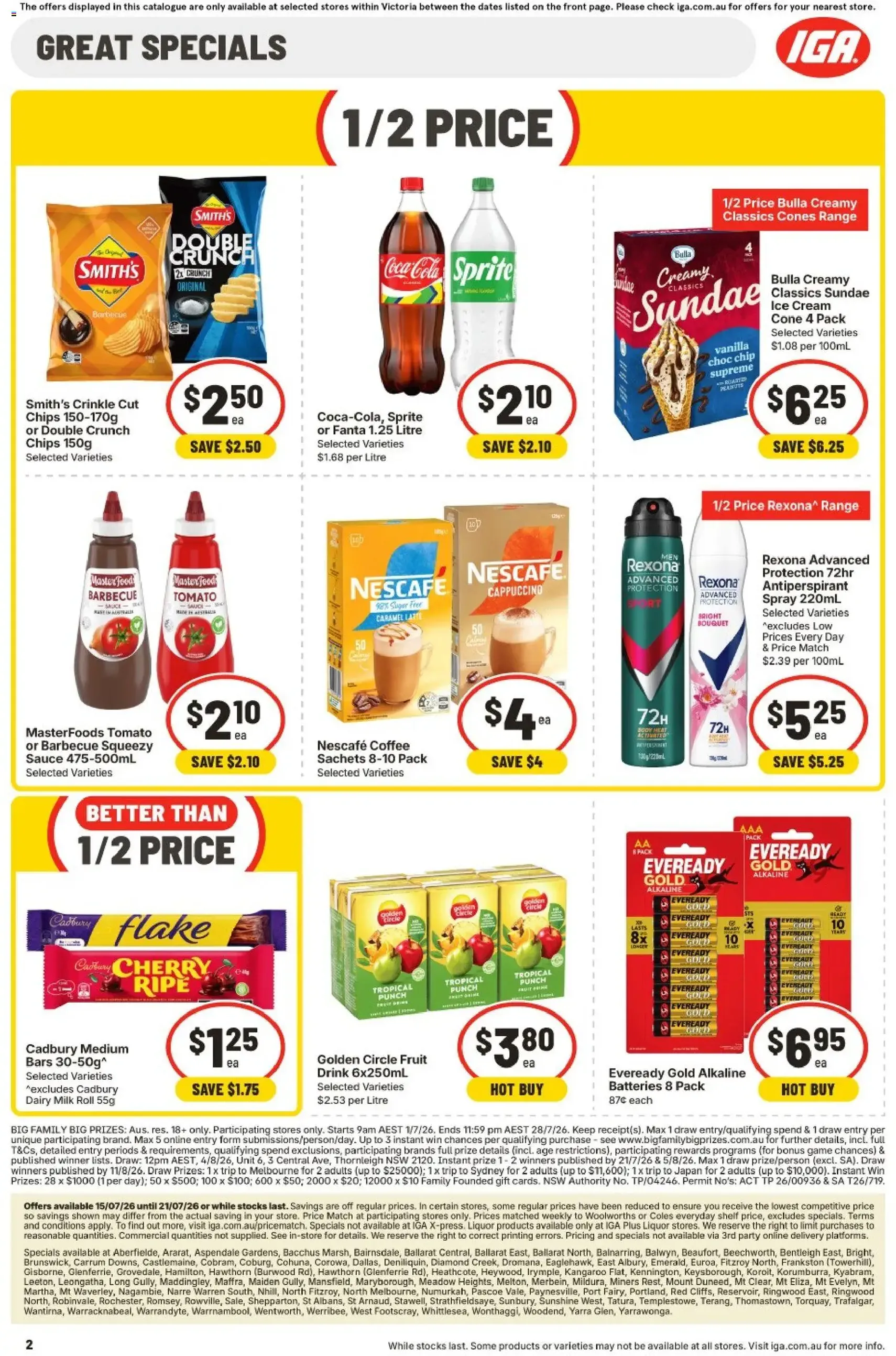 IGA catalogue - valid flyer from 15/07/2026, page 2 of 33
