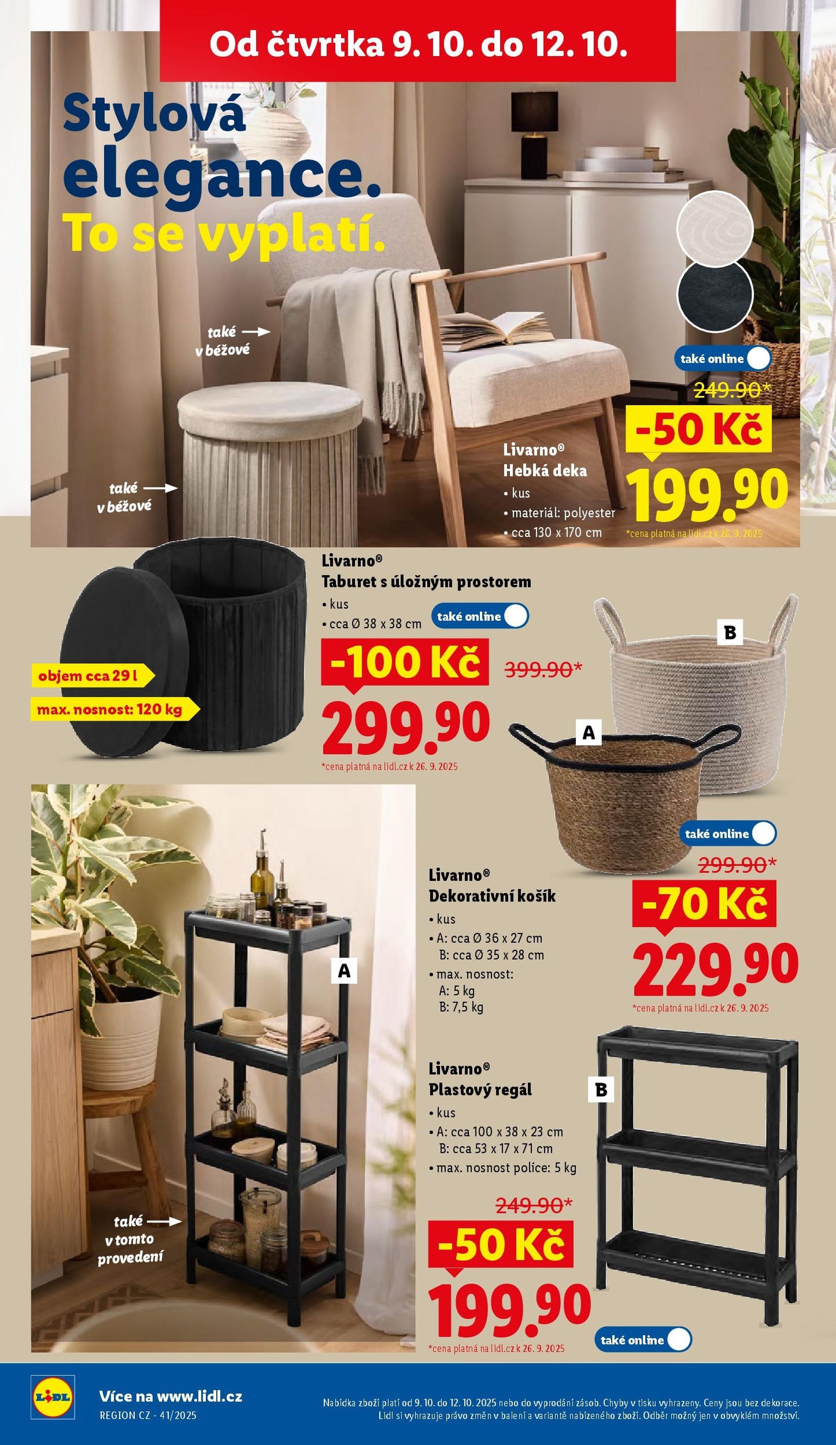 Lidl leták - platný leták od 09.10.2025 strana 34 z 45 Lidl leták - platný leták od 09.10.2025 strana 34 z 45