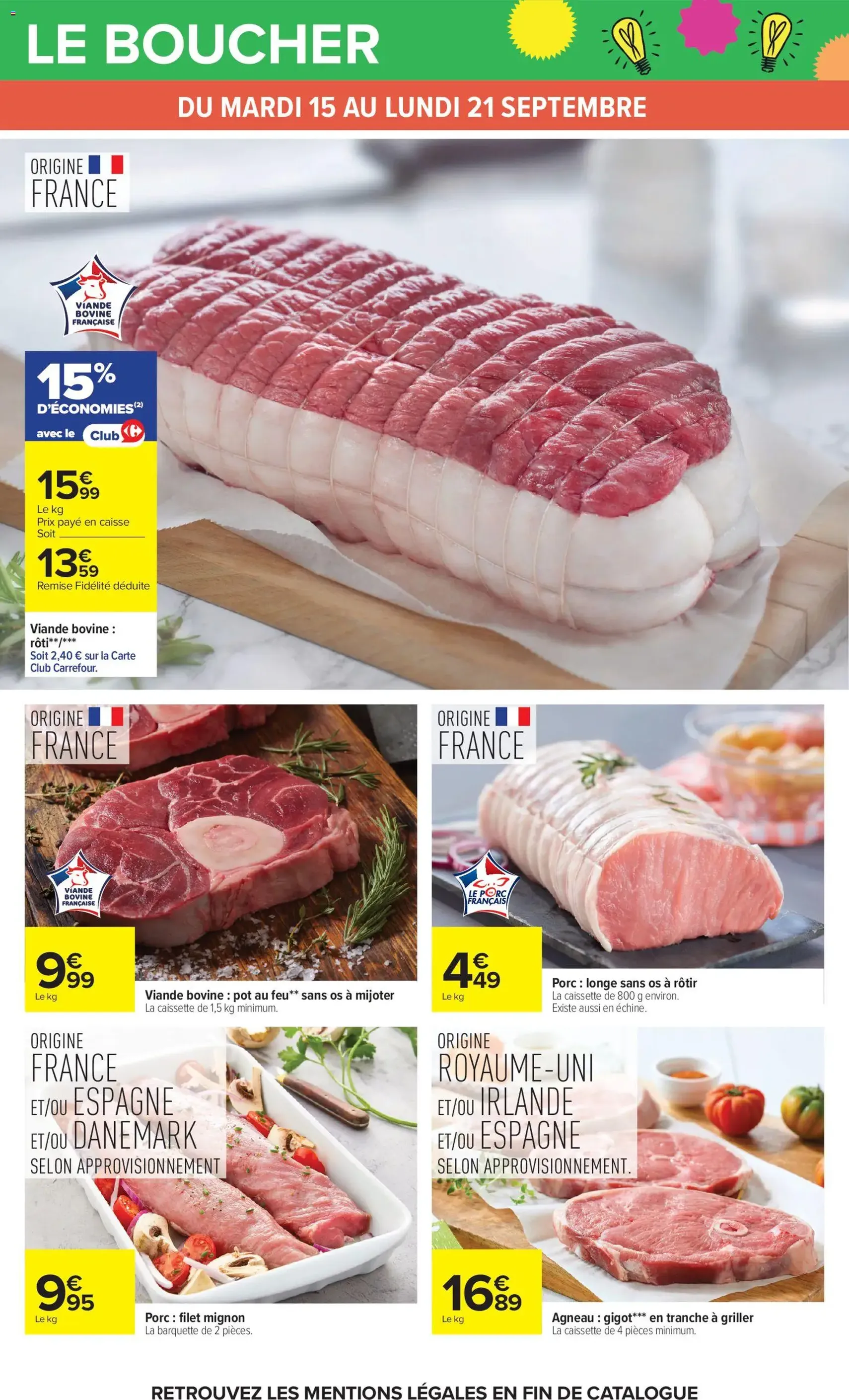 Carrefour Market catalogue - brochure valable à partir du 15/09/2026, page 26 sur 93