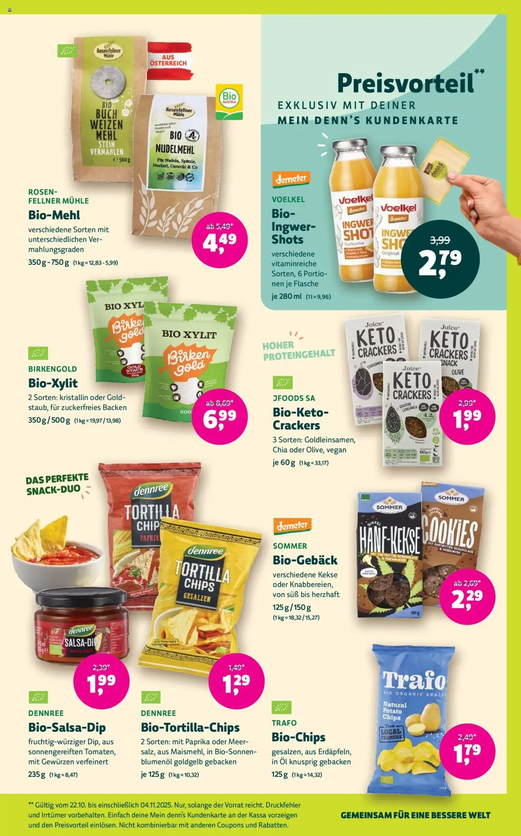 Denns BioMarkt Angebote - Gültiger Prospekt ab 22.10.2025, Seite 9 von insgesamt 12