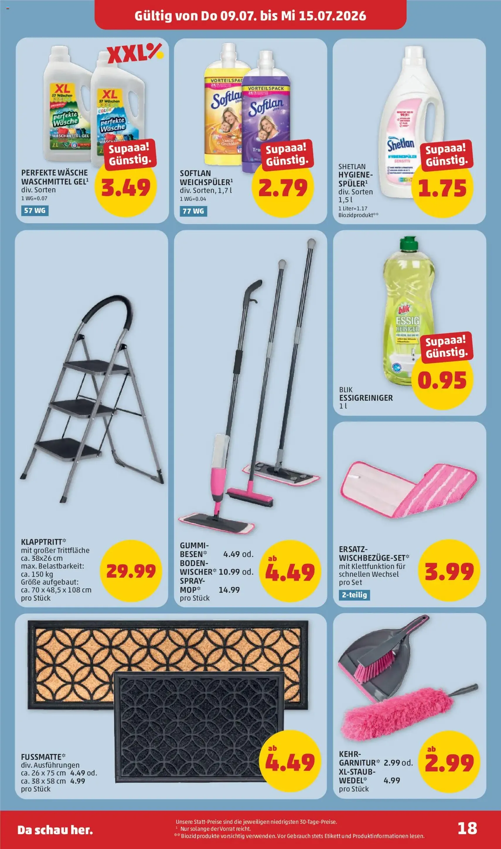 Penny Markt Flugblatt - Gültiger Prospekt ab 09.07.2026, Seite 18 von insgesamt 28
