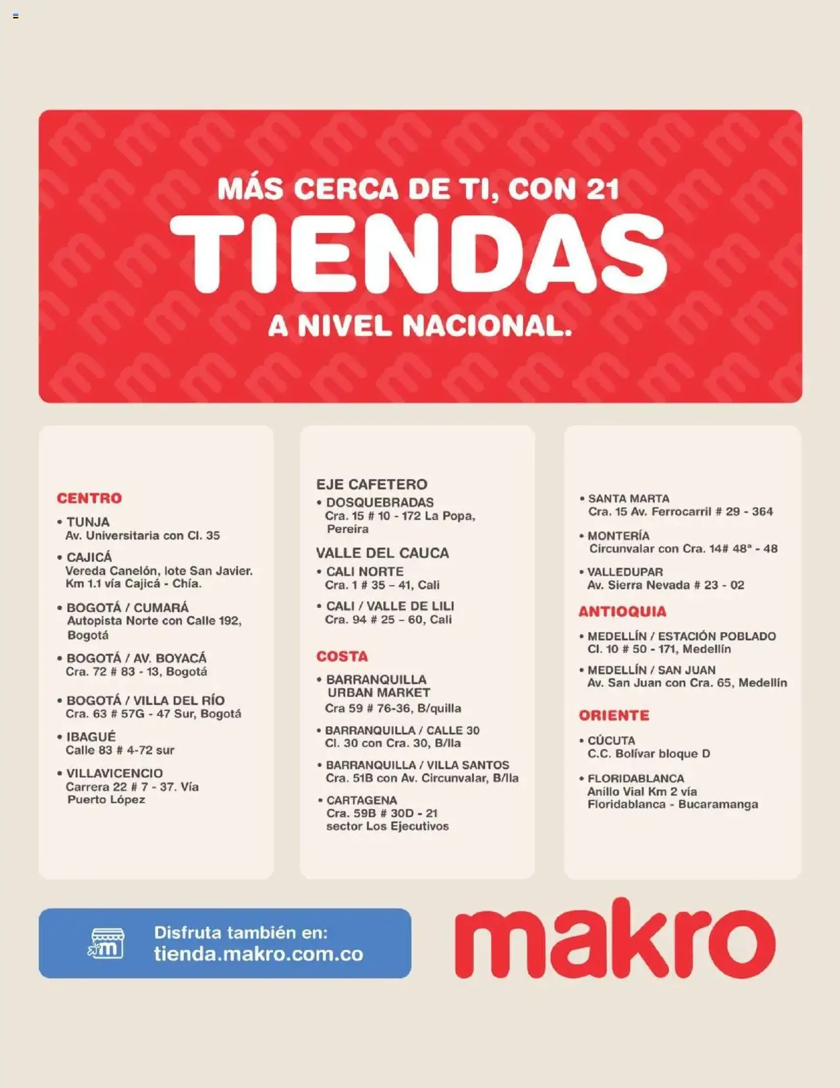 Makro - Quincena - folleto válido desde 03/10/2025 página 30 de 30 Makro - Quincena - folleto válido desde 03/10/2025 página 30 de 30