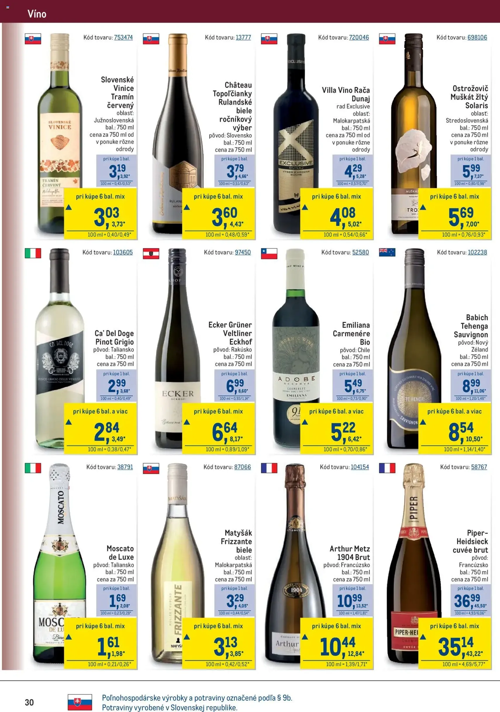 Metro maloobchod - platný leták od 25.02.2026 strana 30 z 40