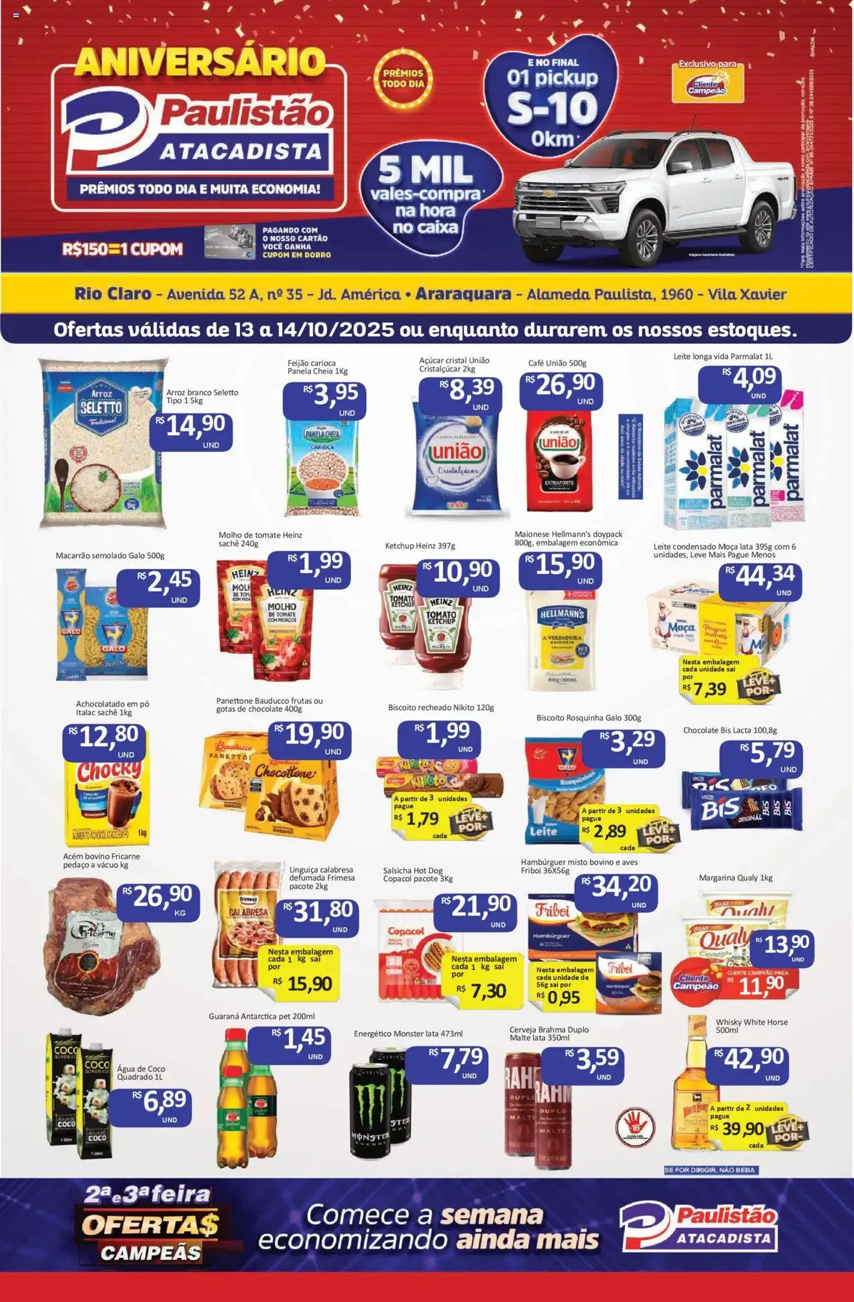 Savegnago - Ofertas da semana - folheto válido a partir de 13/10/2025 página 1 de 4