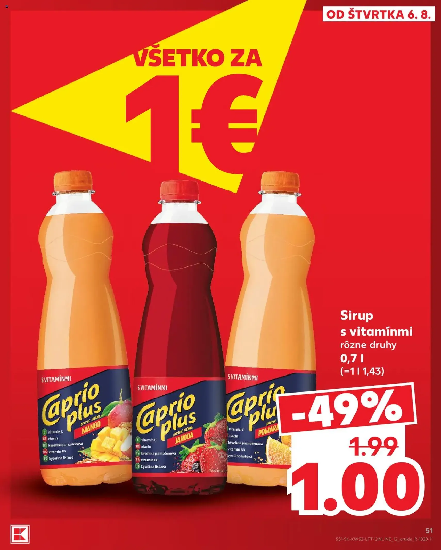 Kaufland SK akciós újság - 2026.08.06. érvényes szórólap 51 oldal 78 oldalból