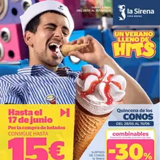 Vista previa del folleto La Sirena folleto válido desde 28/05/2026