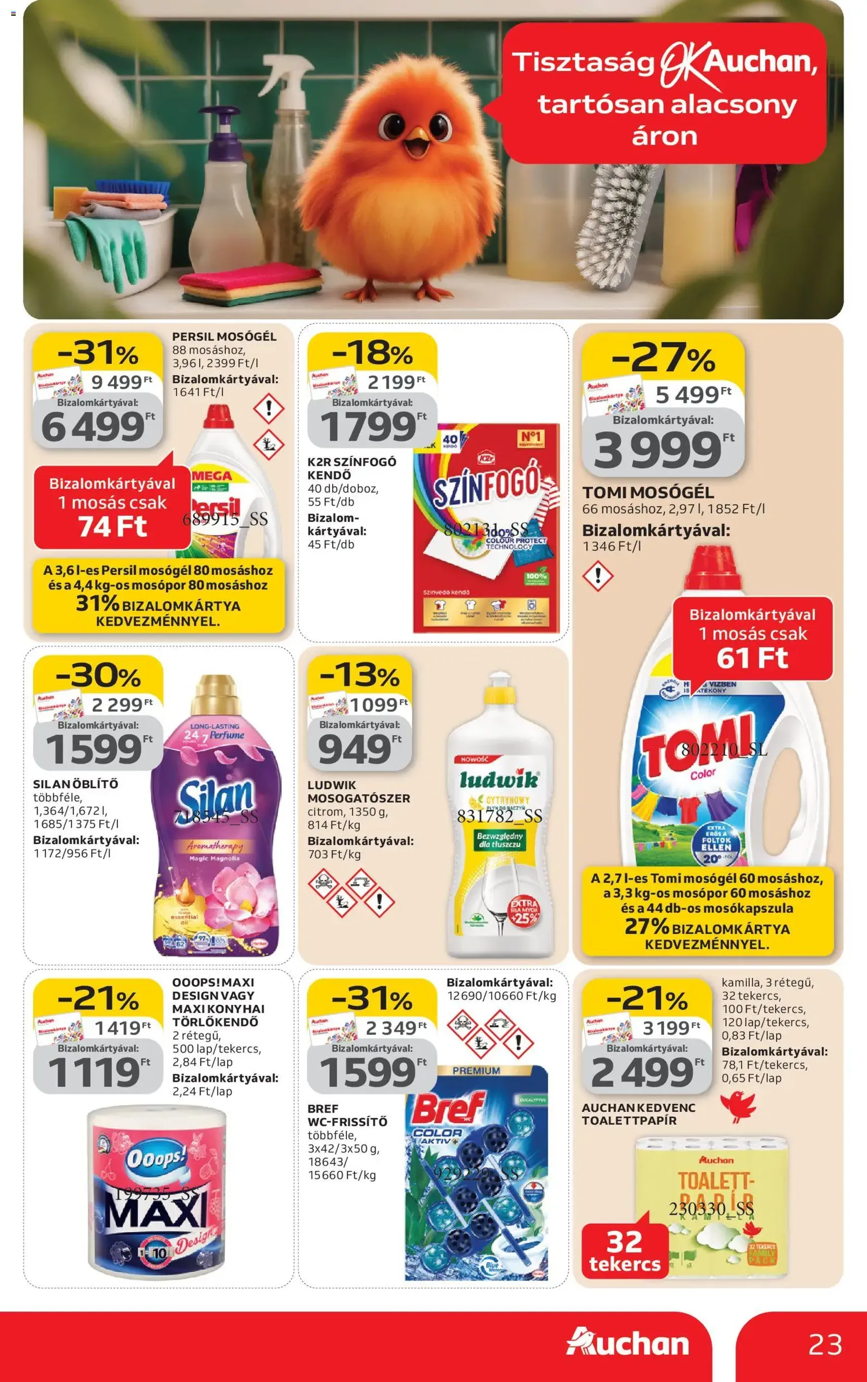 Auchan Akciós újság - 2026.02.05. érvényes szórólap 23 oldal 30 oldalból