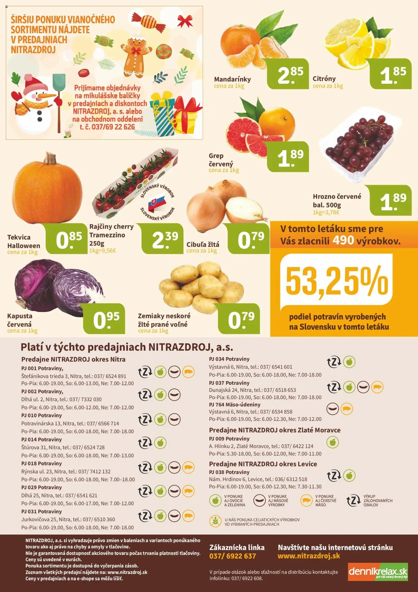 Nitrazdroj Leták - platný leták od 16.10.2026 strana 16 z 16