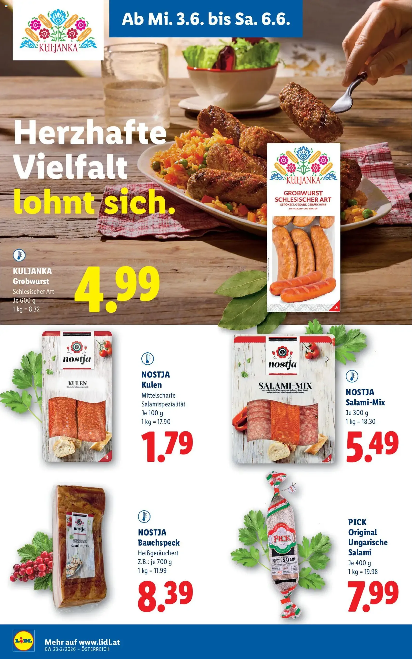 Lidl - Flugblatt - Gültiger Prospekt ab 03.06.2026, Seite 18 von insgesamt 55