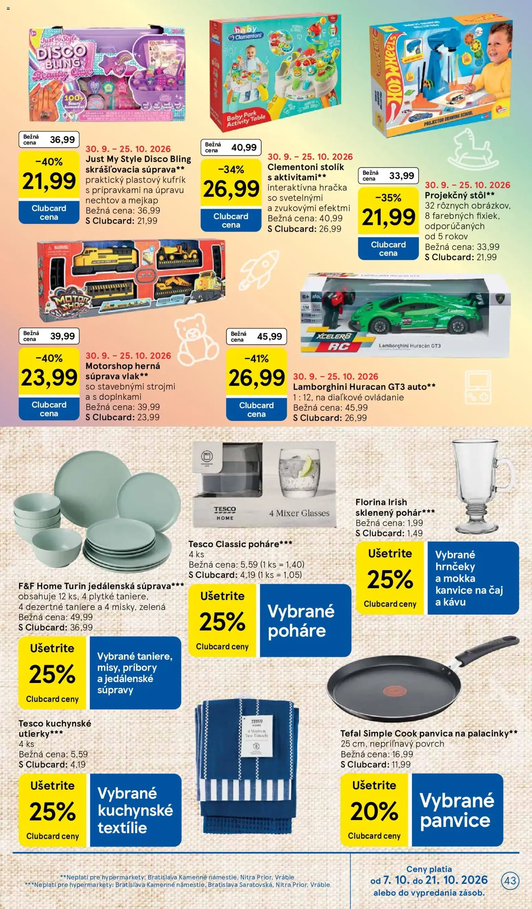 Tesco Hypermarket - leták - platný leták od 14.10.2026 strana 43 z 45
