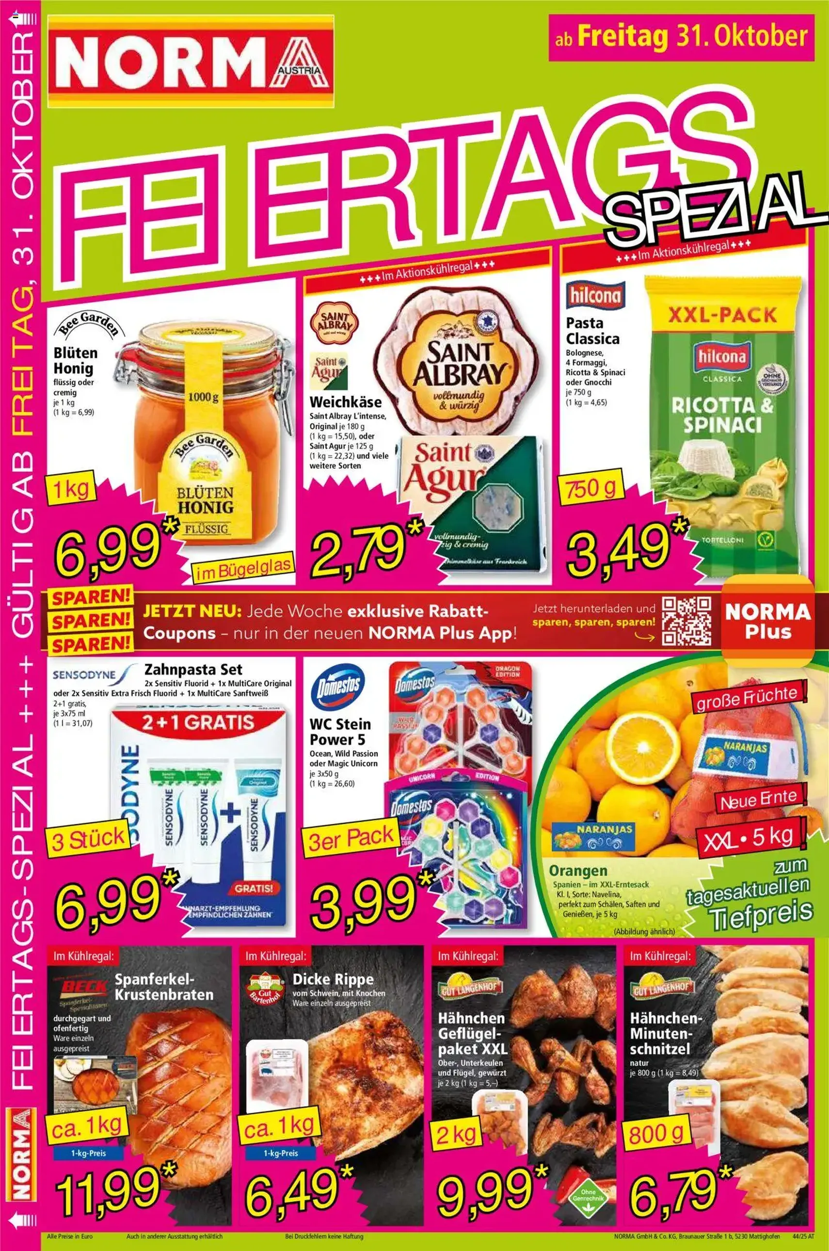 Norma Flugblatt - Gültiger Prospekt ab 27.10.2025, Seite 17 von insgesamt 19 Norma Flugblatt - Gültiger Prospekt ab 27.10.2025, Seite 17 von insgesamt 19